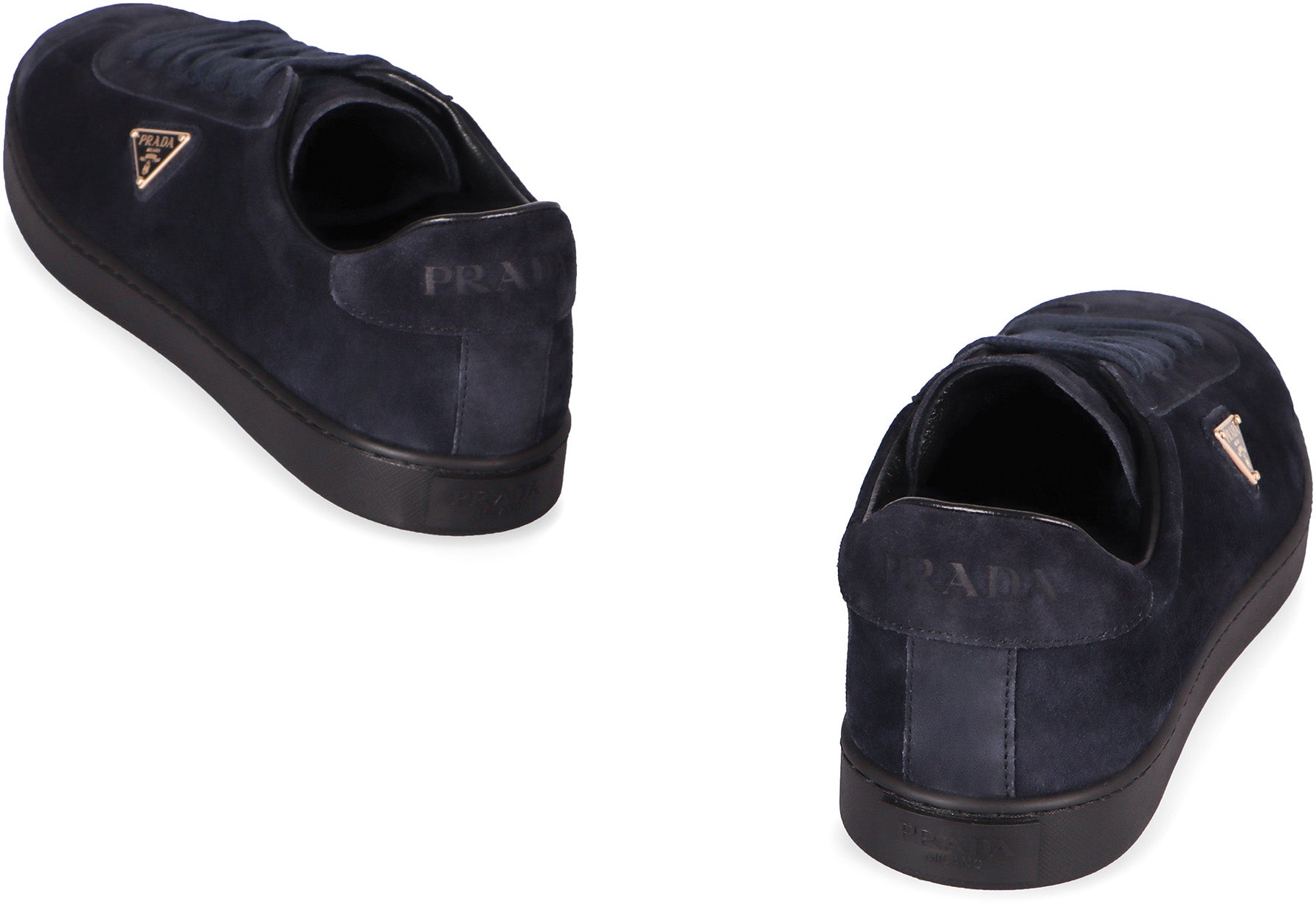 PRADA Suede Low-Top Sneaker for Men