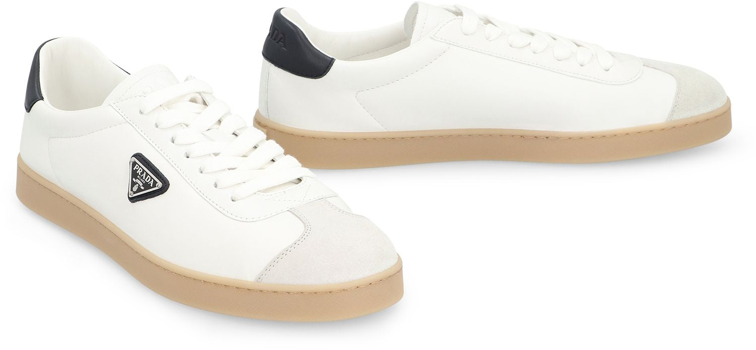 PRADA Premium Nappa Leather Sneakers - SS25