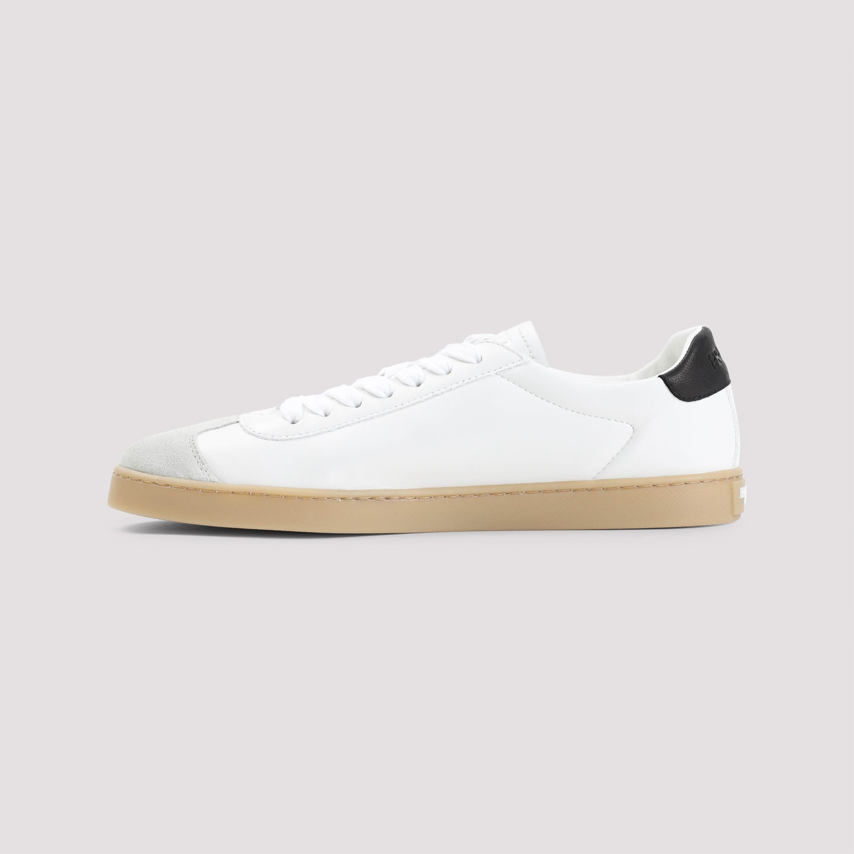 PRADA Nappa Leather Lifestyle Sneakers for Men - SS25 Edition