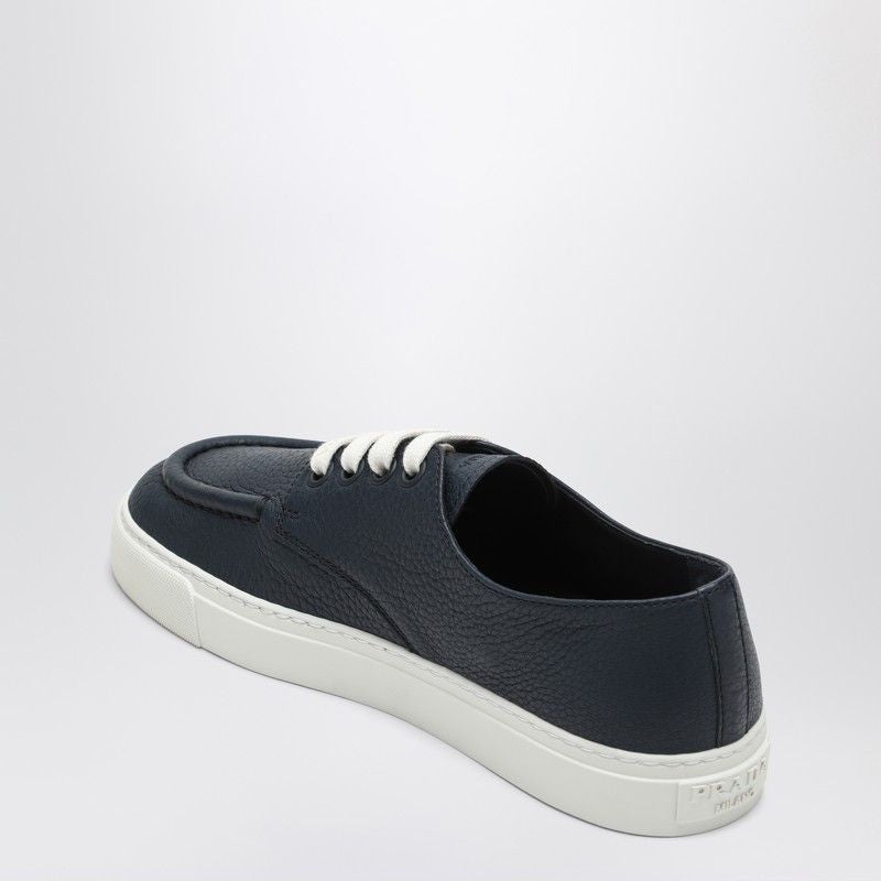 PRADA Hammered Leather Sneakers for Men