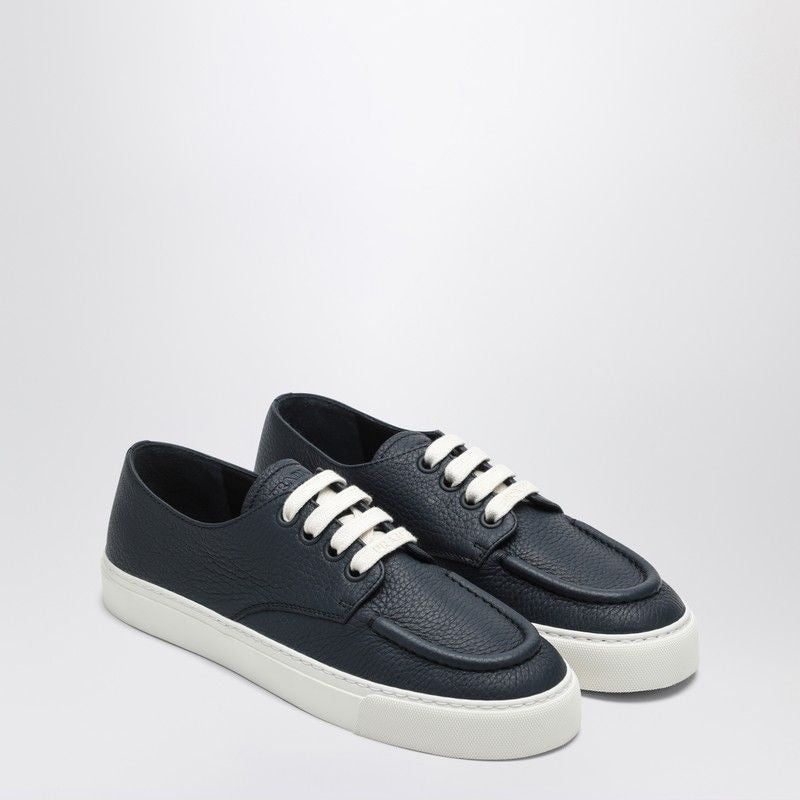 PRADA Hammered Leather Sneakers for Men