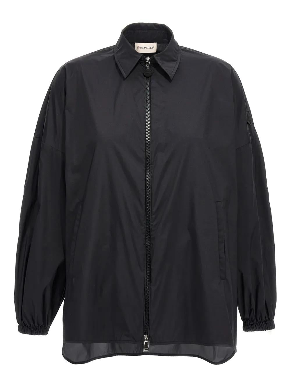 MONCLER Zip Front Parka Jacket for Women