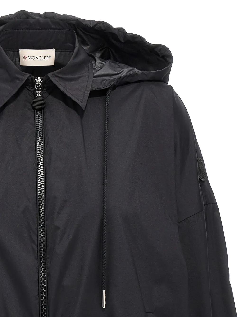 MONCLER Zip Front Parka Jacket for Women