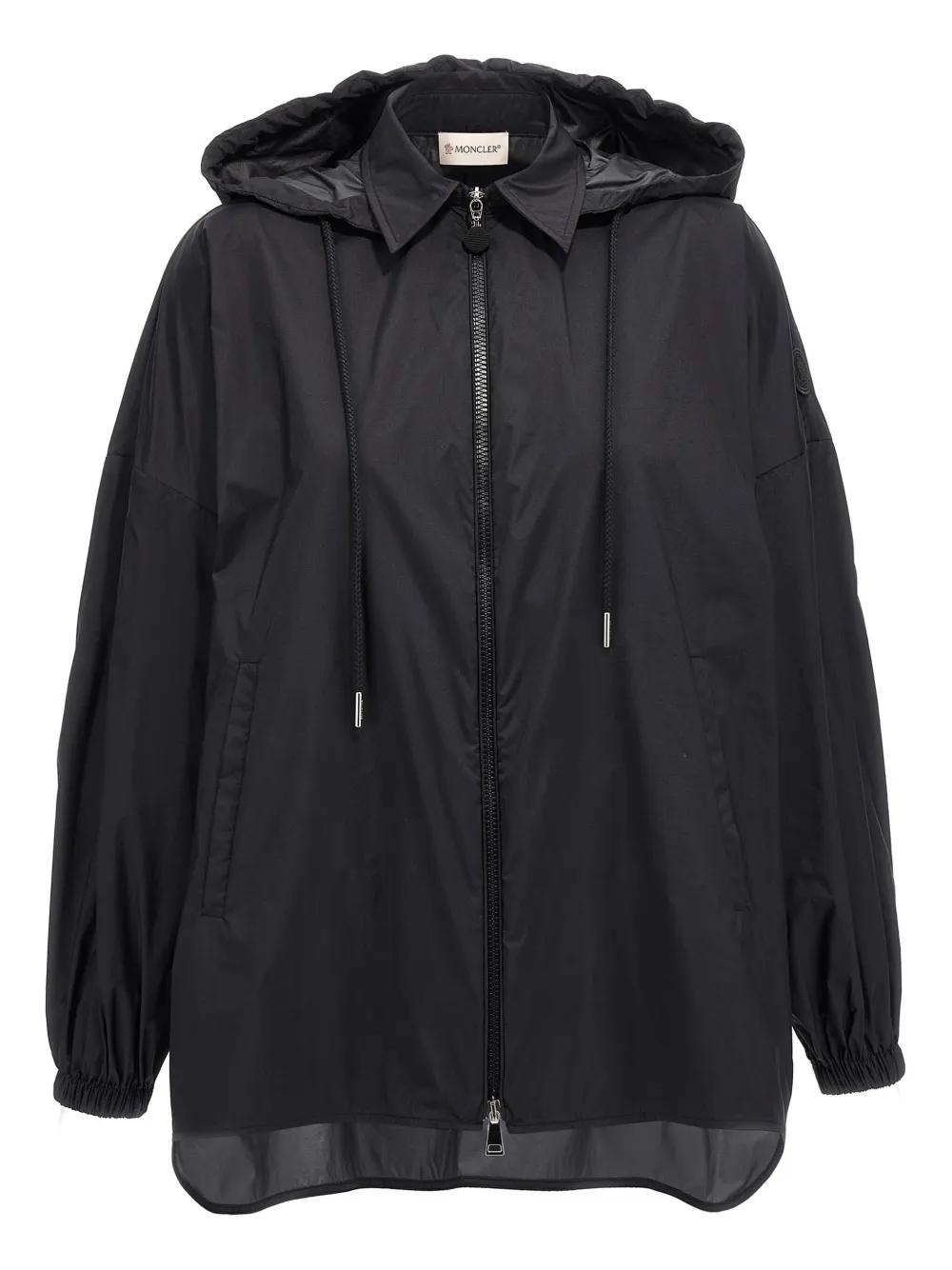 MONCLER Zip Front Parka Jacket for Women