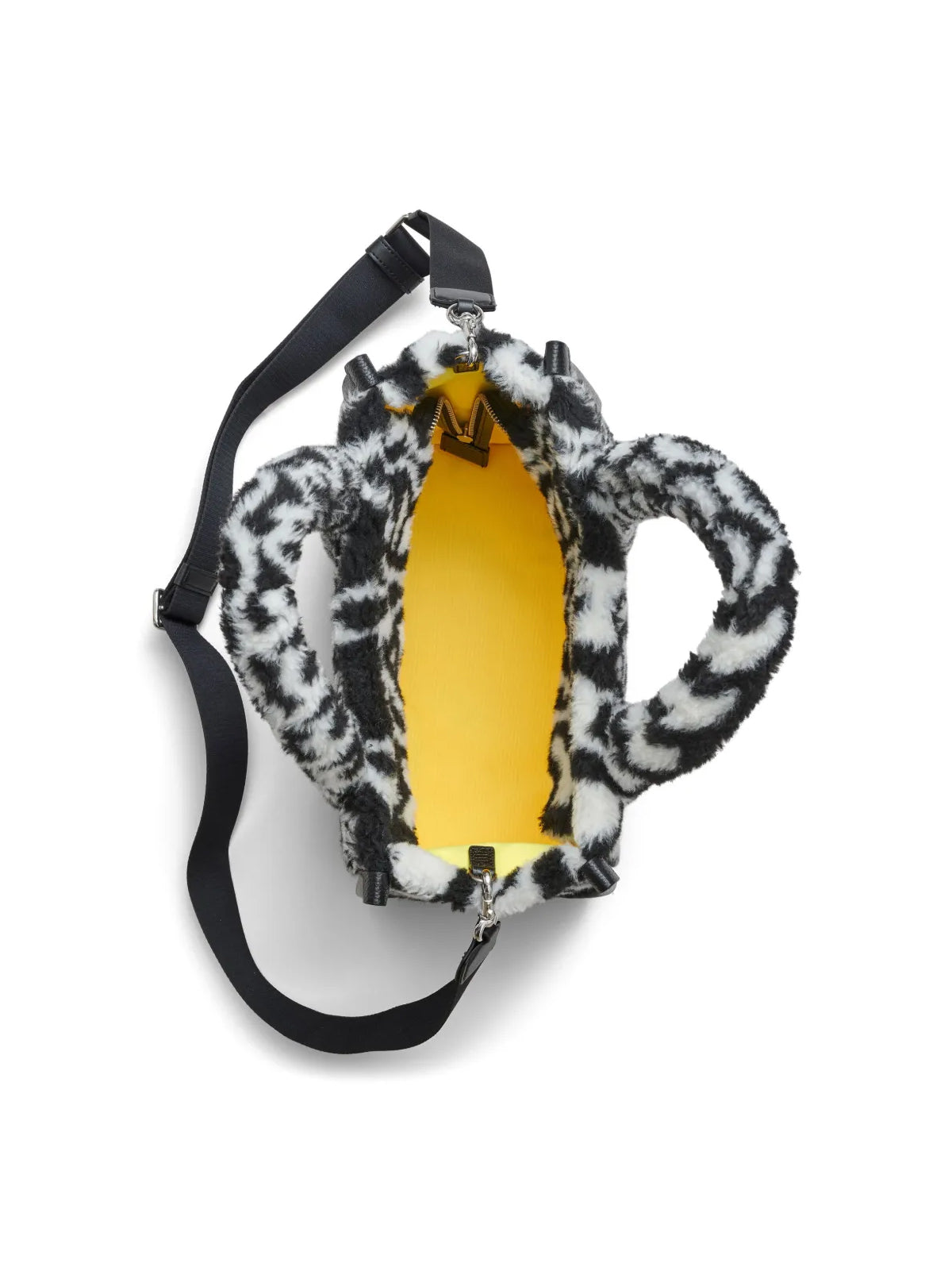 MARC JACOBS Monogram Teddy Medium Tote Handbag