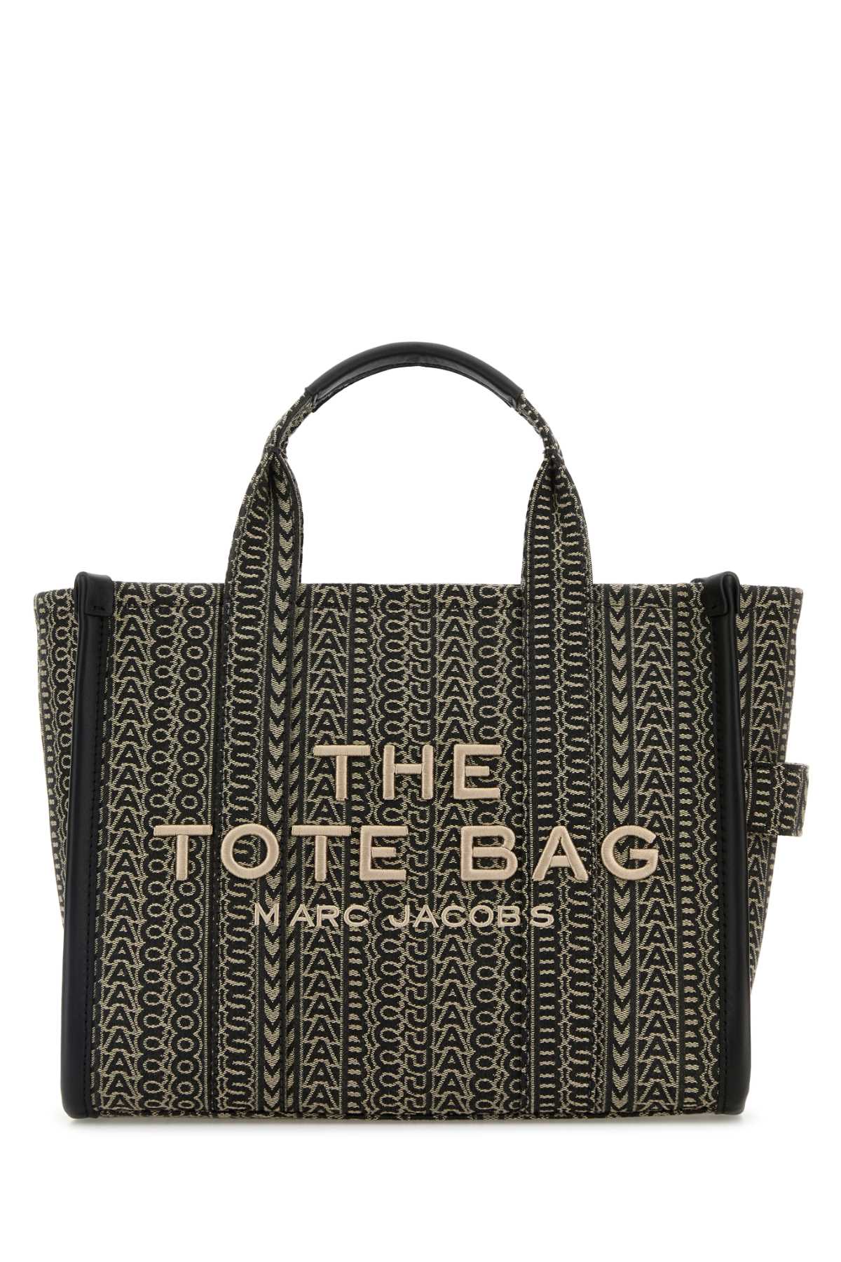 MARC JACOBS Embroidered Canvas Shopping Handbag