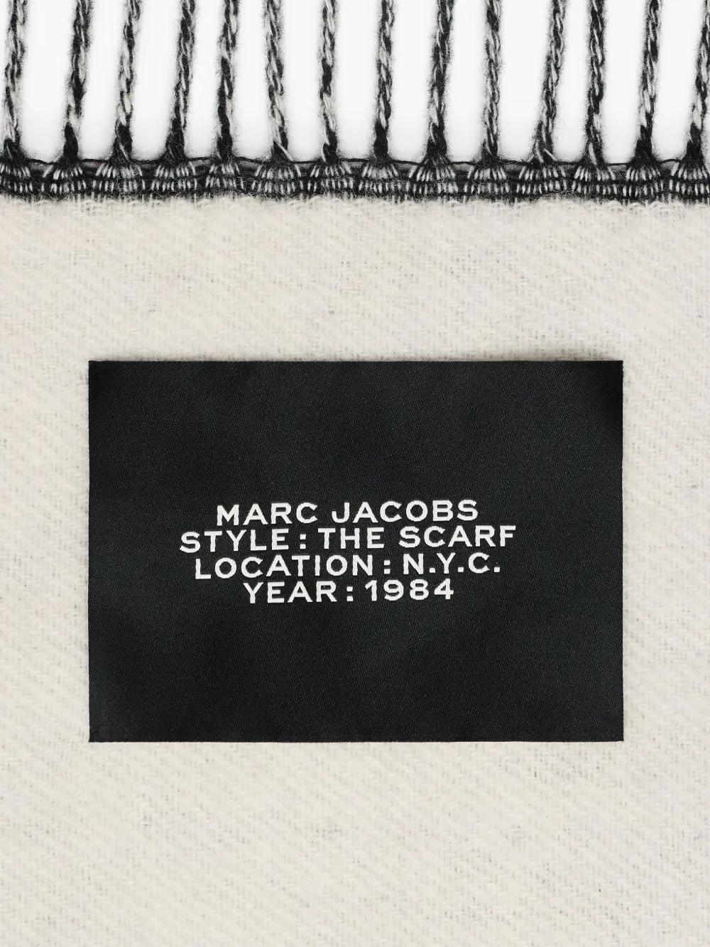 MARC JACOBS Oversized Fringe Scarf - 170 x 30 cm