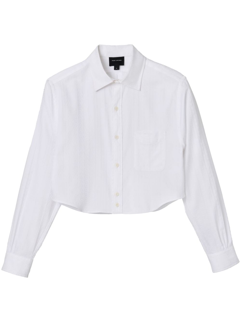 MARC JACOBS Classic Cropped Shirting with Monogram Detail