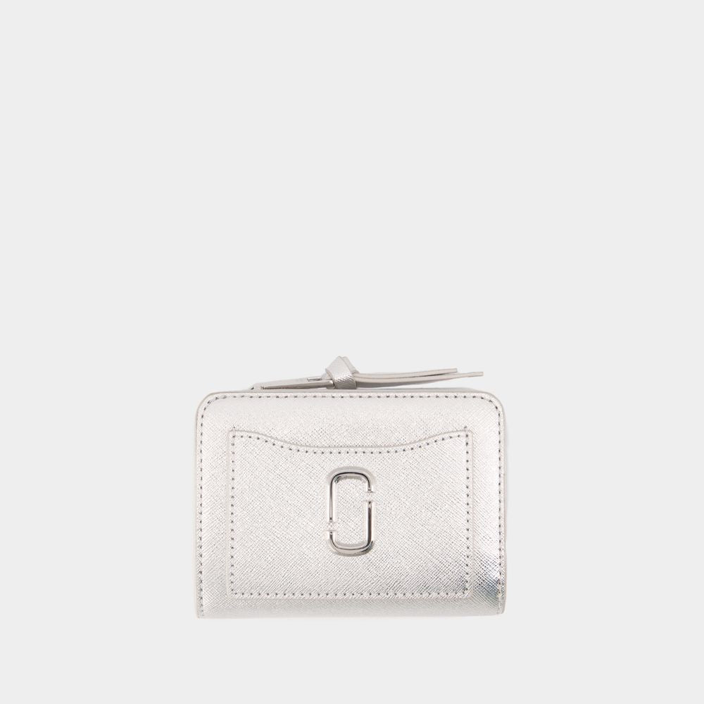 MARC JACOBS Sleek Mini Leather Bi-Fold Wallet