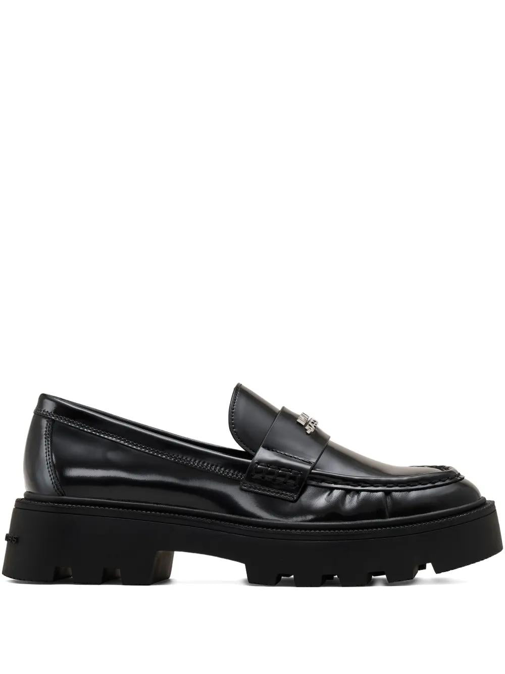 MARC JACOBS Logo Plaque Platform Loafers