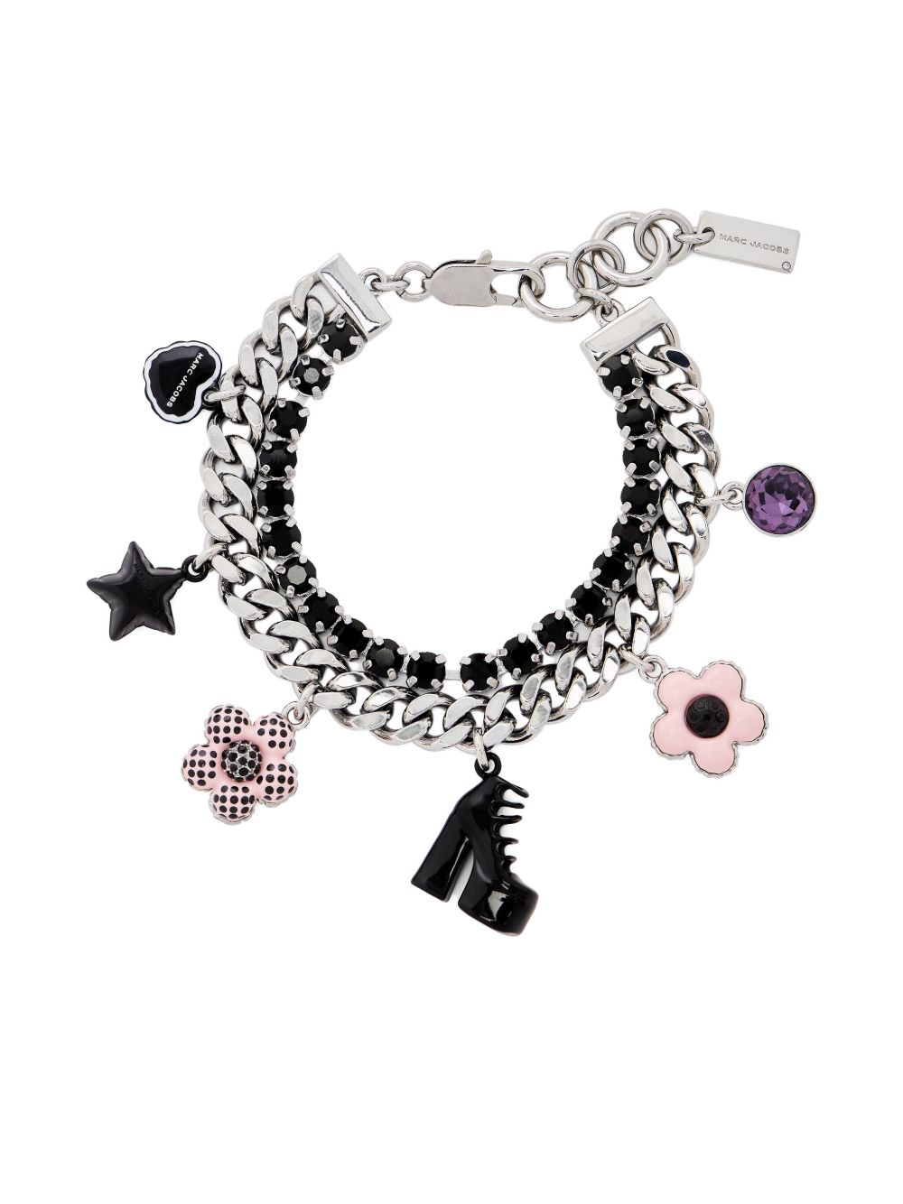 MARC JACOBS Mini Icon Dot Charm Bracelet