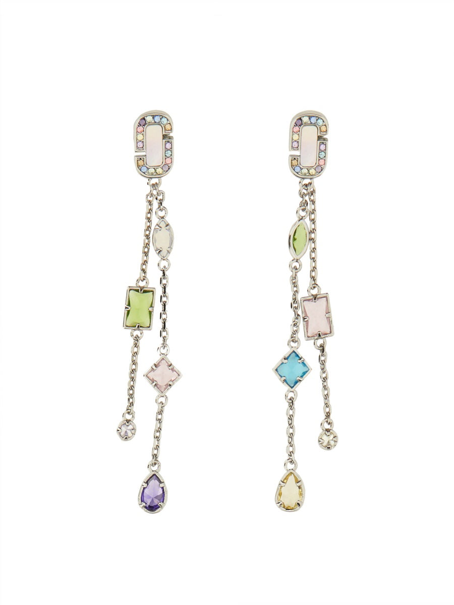 MARC JACOBS Luxe Gem Drop Earrings