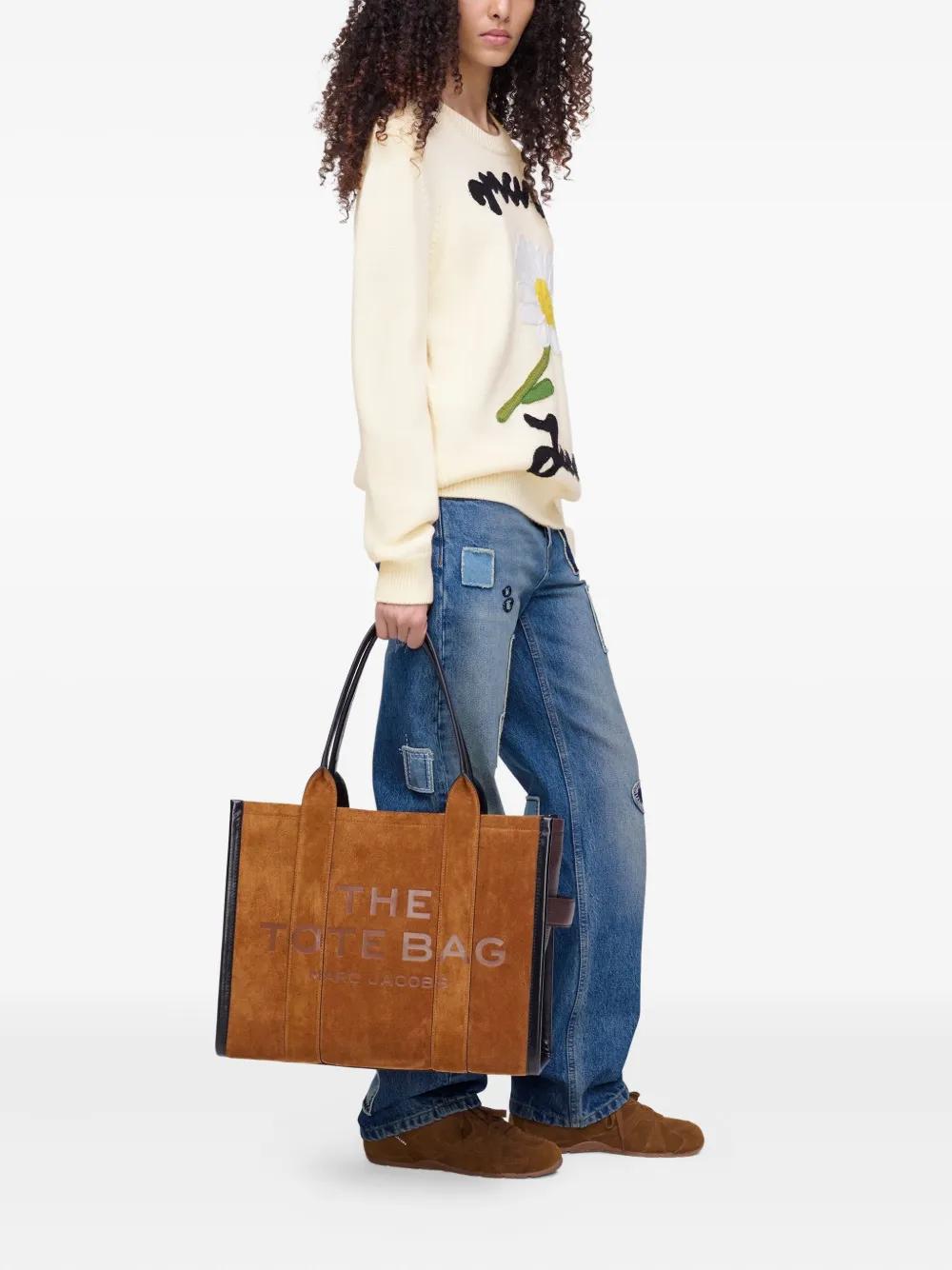 MARC JACOBS Daisy-Jacquard Crew Neck Sweater