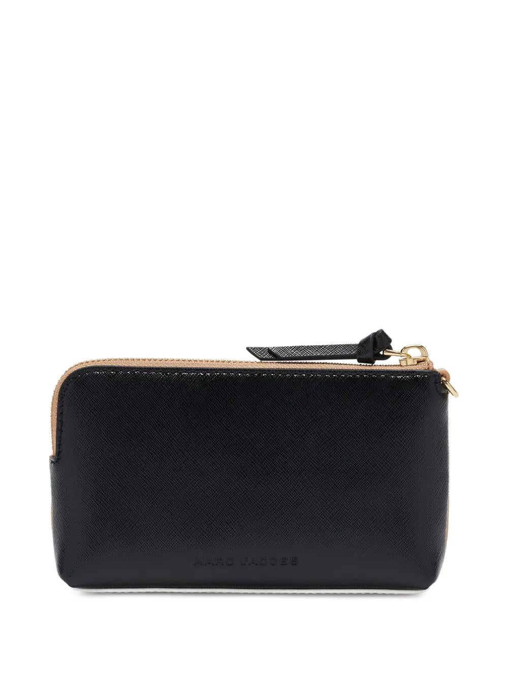 MARC JACOBS Wrist Clutch Mini in Luxe Cow Leather