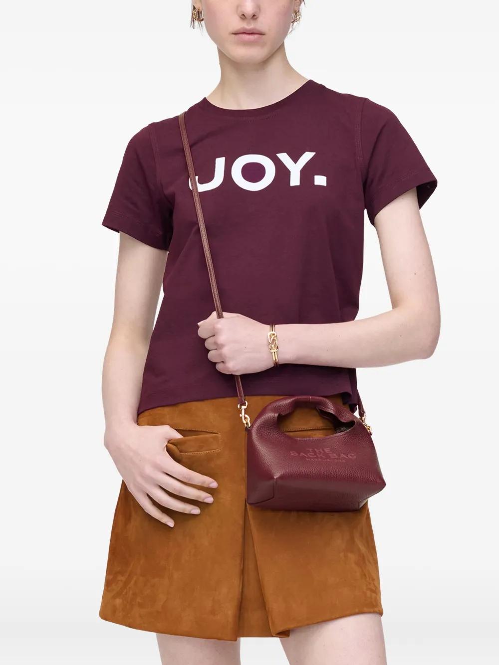 MARC JACOBS Mini Crossbody Sack Handbag in Full-Grain Leather