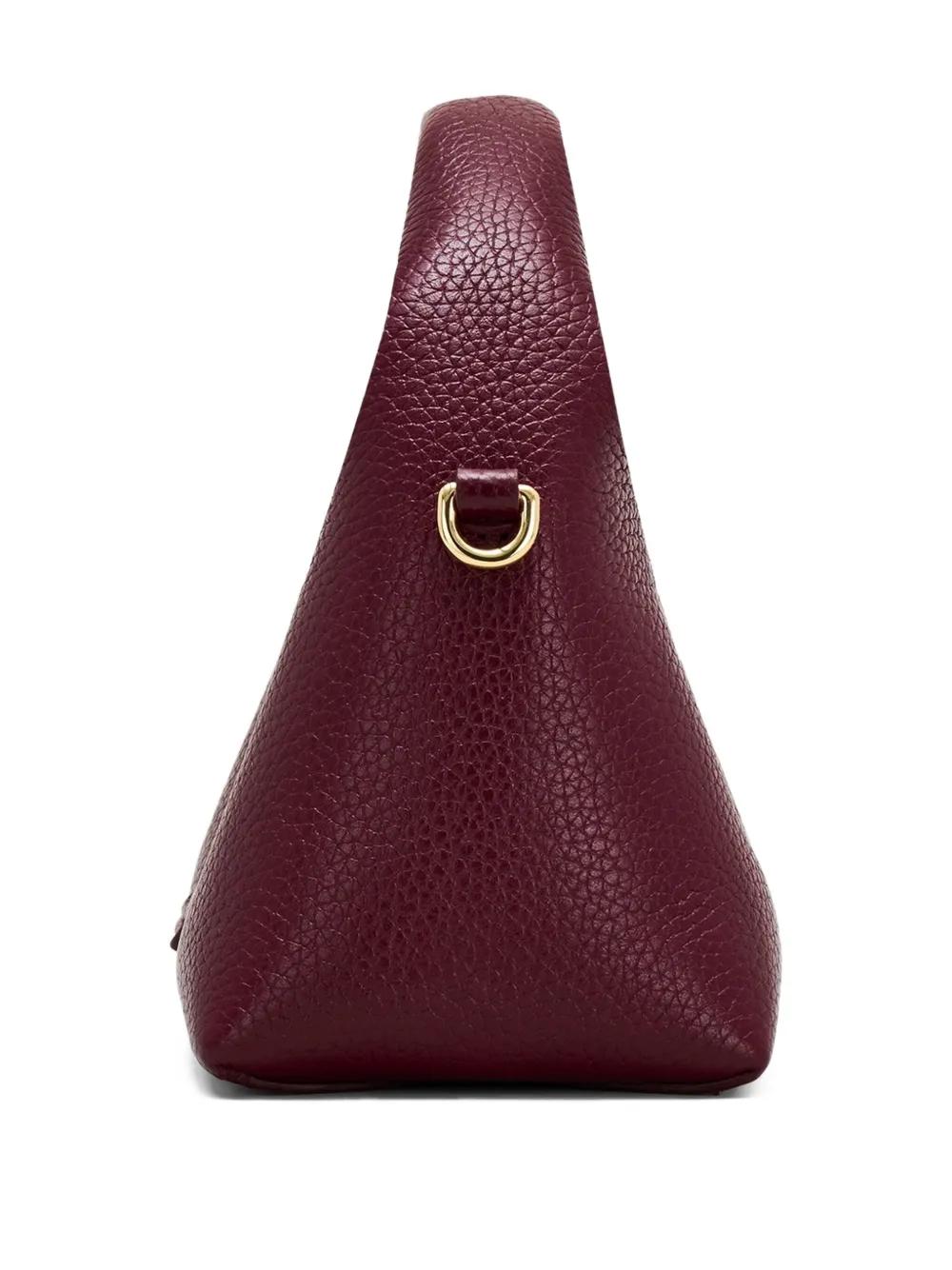 MARC JACOBS Mini Crossbody Sack Handbag in Full-Grain Leather