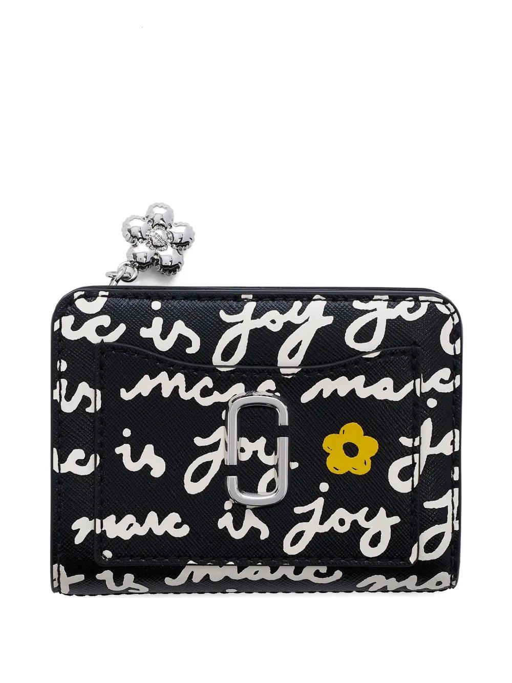 MARC JACOBS Joy Floral Print Mini Wallet