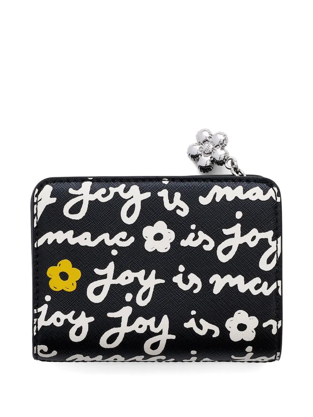 MARC JACOBS Joy Floral Print Mini Wallet