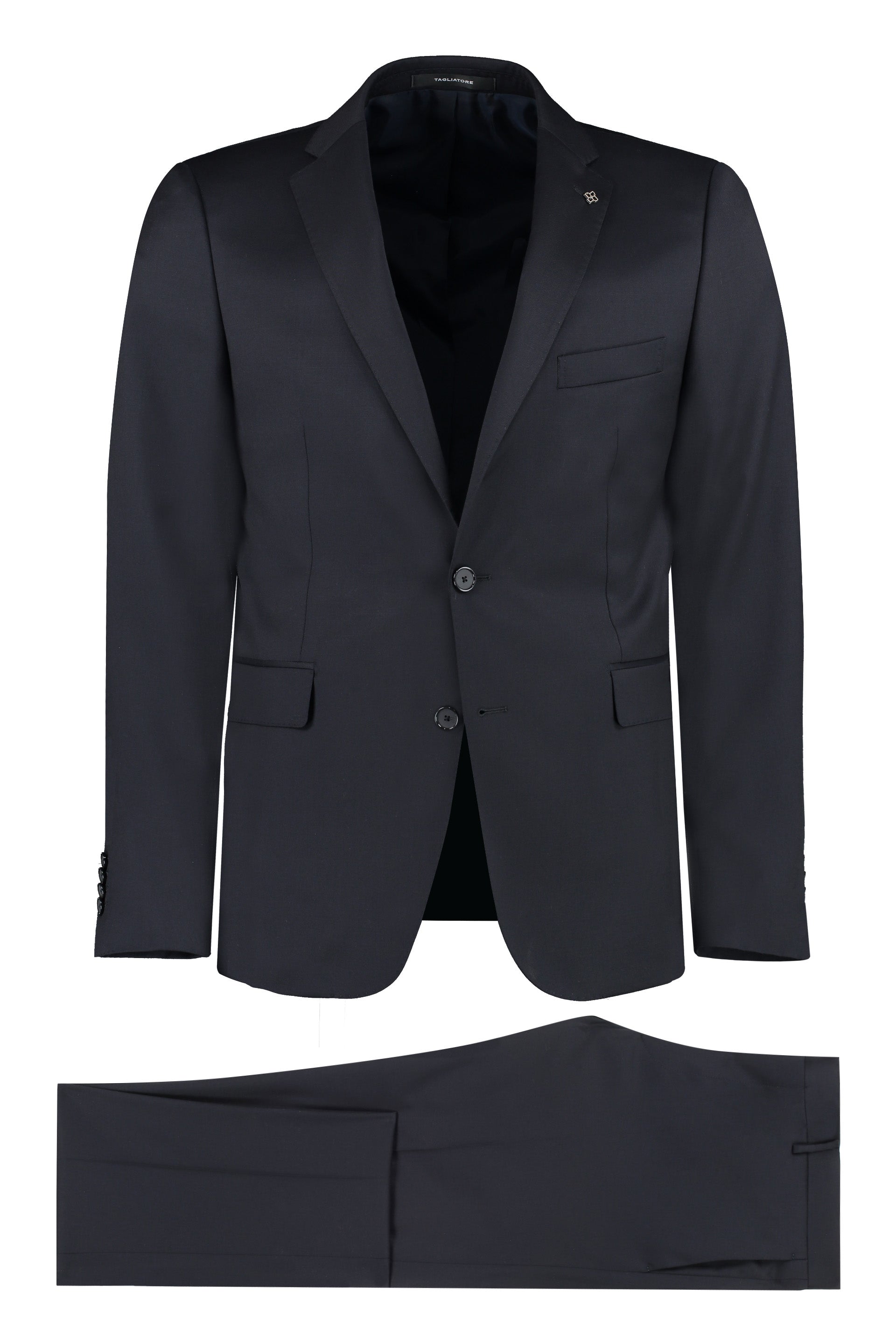 TAGLIATORE Single-Breasted Wool Suit for Men