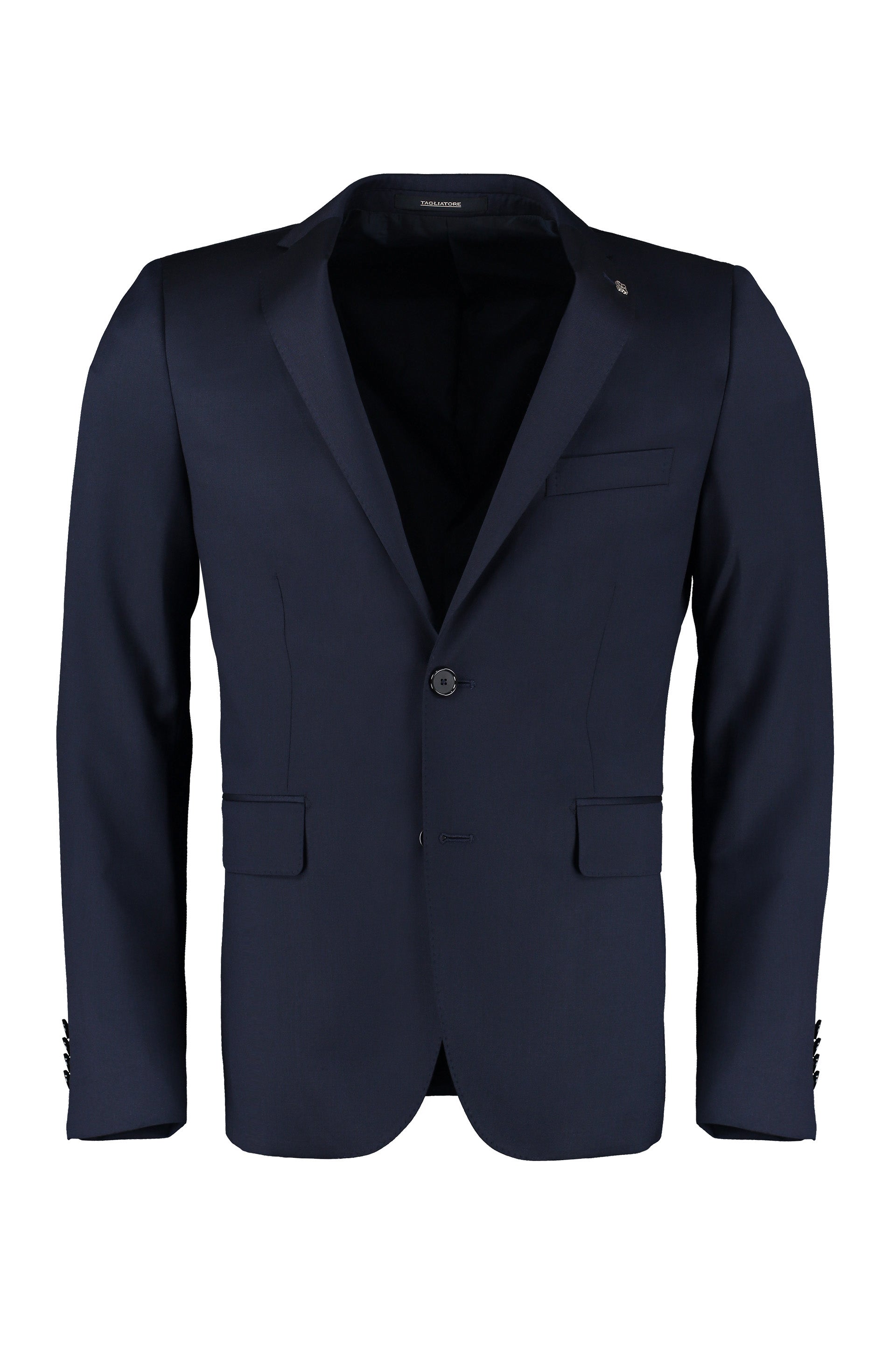 TAGLIATORE Virgin Wool Two-Piece Suit - Perfectly Tailored for Men