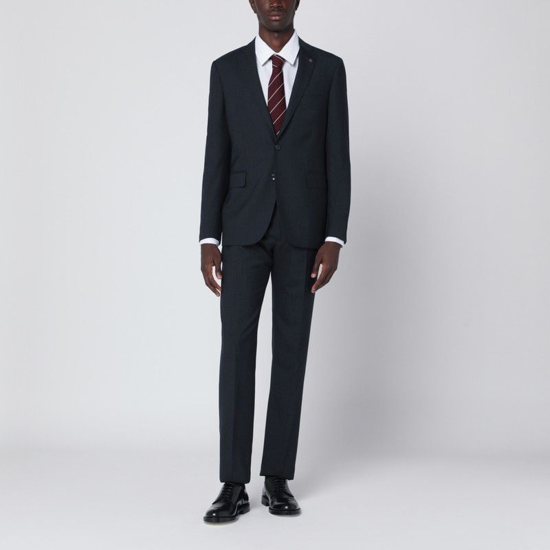 TAGLIATORE Men's Single-Breasted Wool Suit