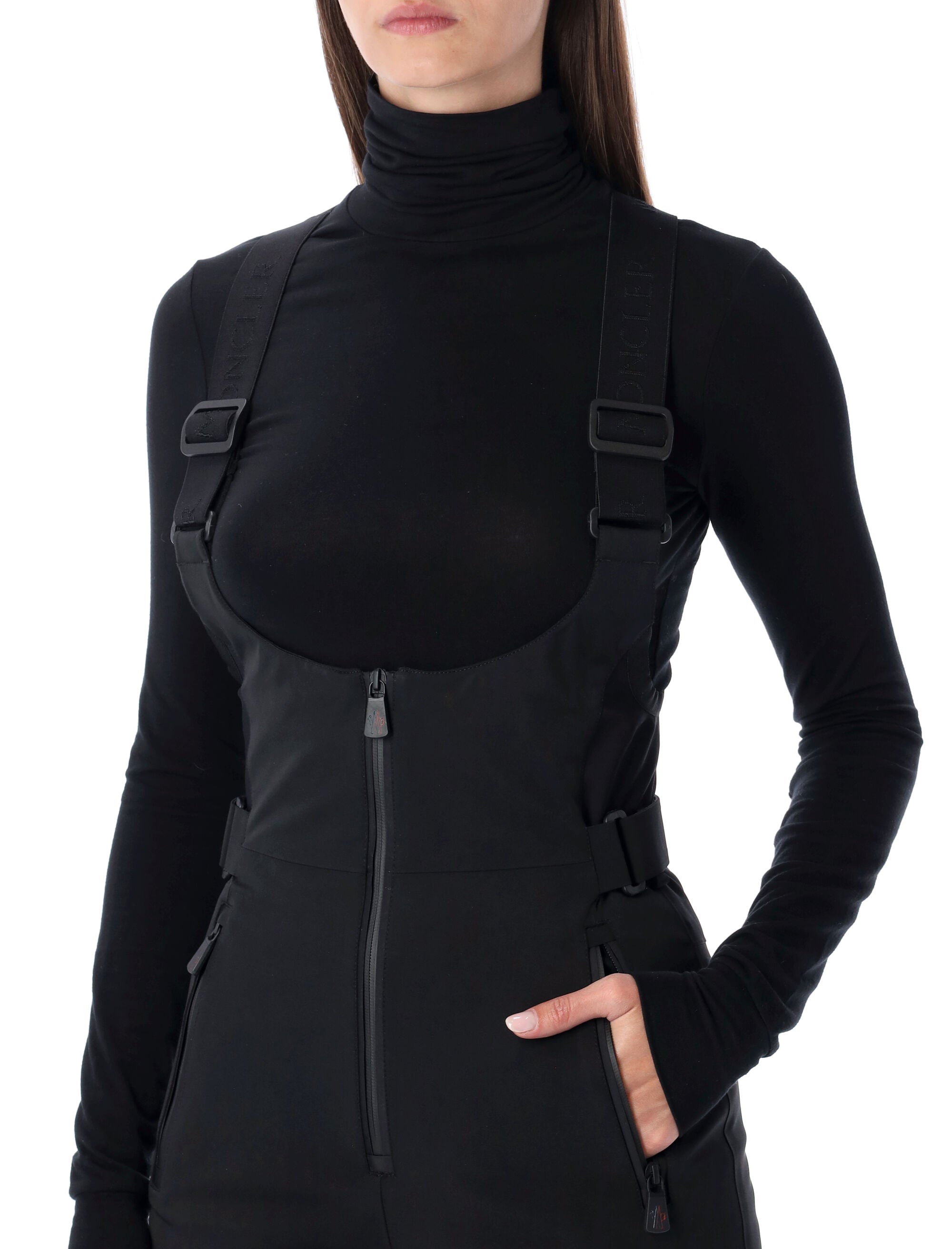 MONCLER GRENOBLE Women's Padded Ski Bib - Size S