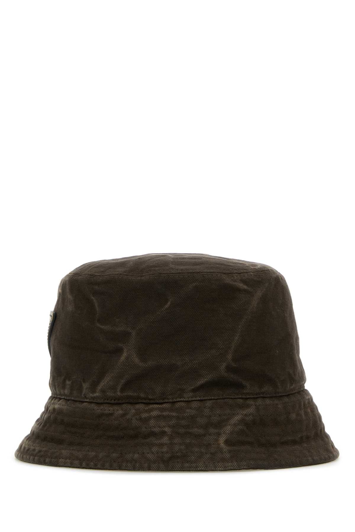 PRADA Cotton Bucket Hat for Men - SS25 Collection