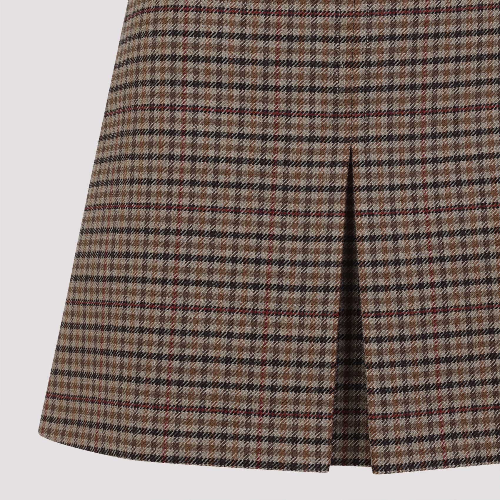 CELINE Women's Wool Mini Skirt for SS25