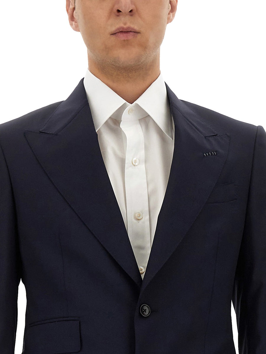 TOM FORD Elegant Wool Suit for Men - FW25 Collection