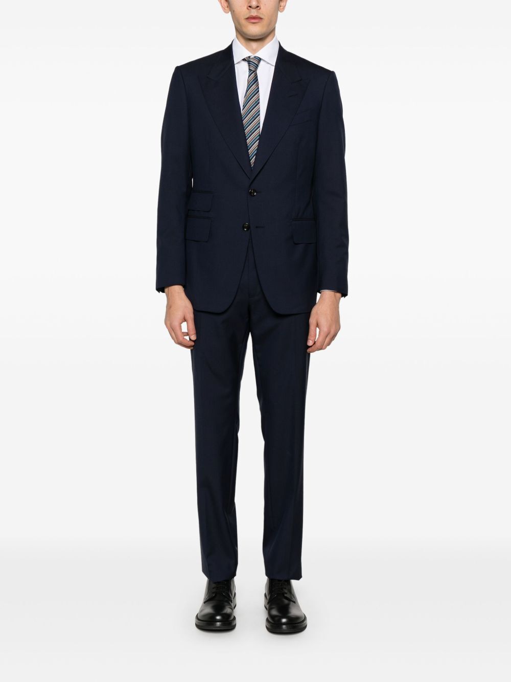 TOM FORD Single-Breasted Wool Suit for Men - SS25