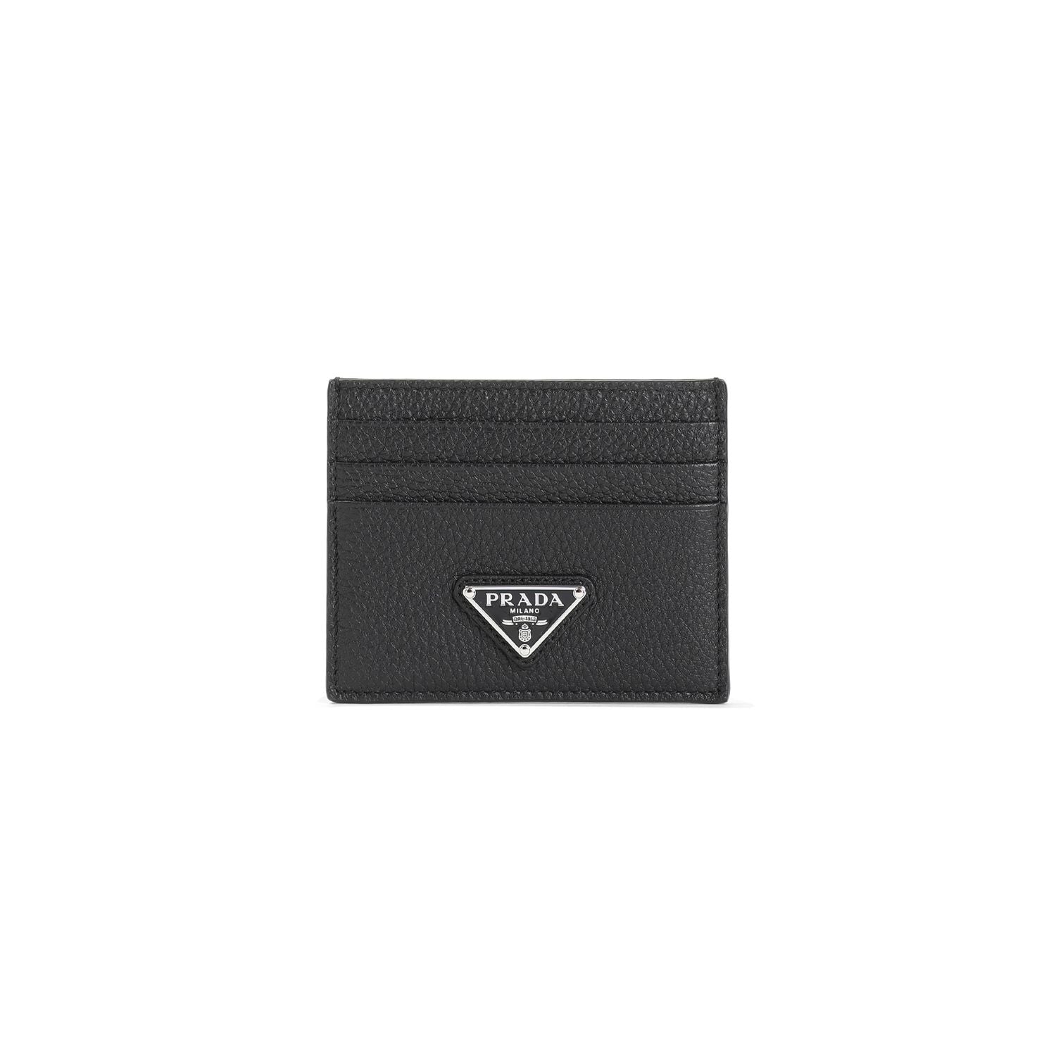 PRADA Mini Leather Card Holder