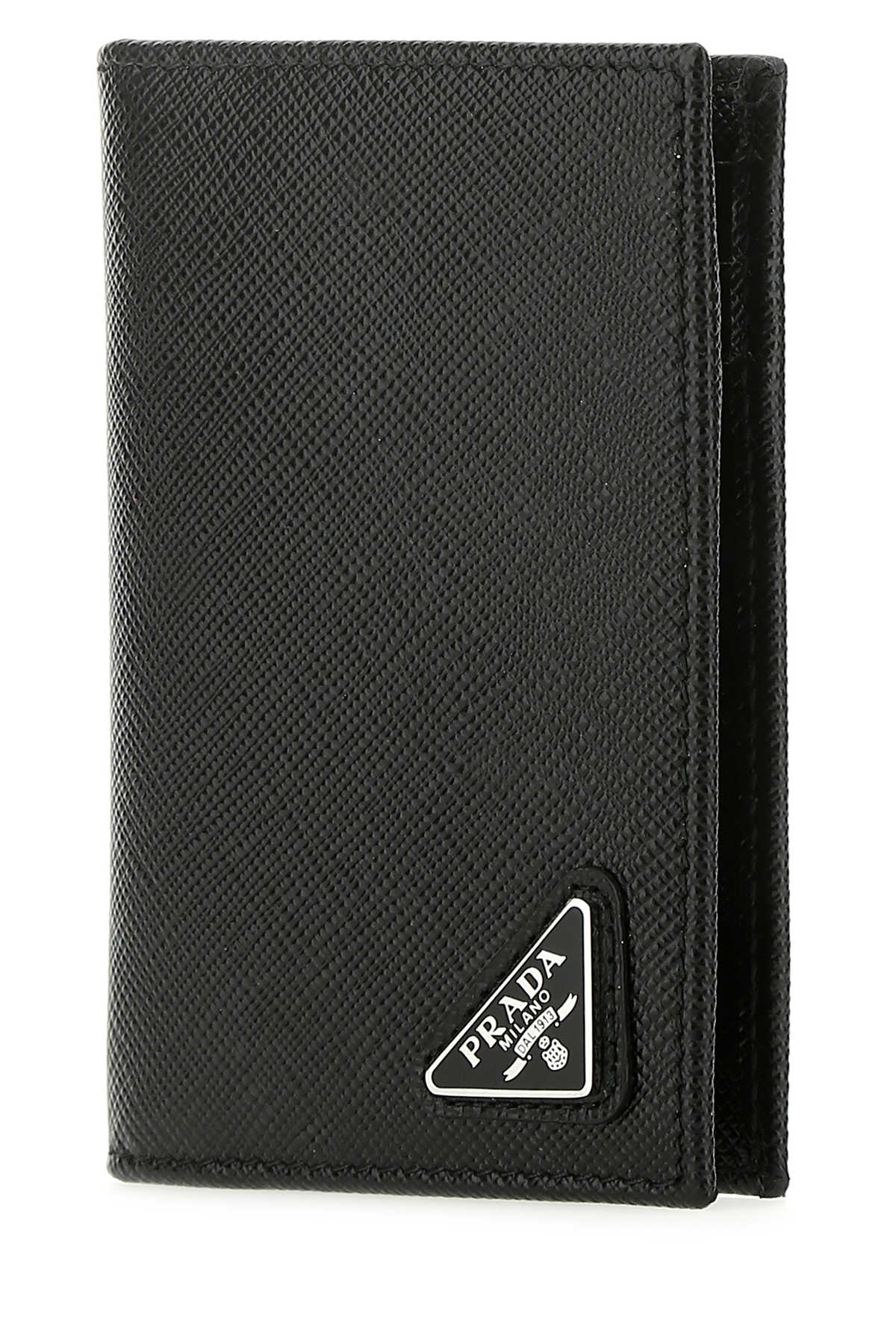 PRADA Mini Vertical Wallet in Saffiano Leather