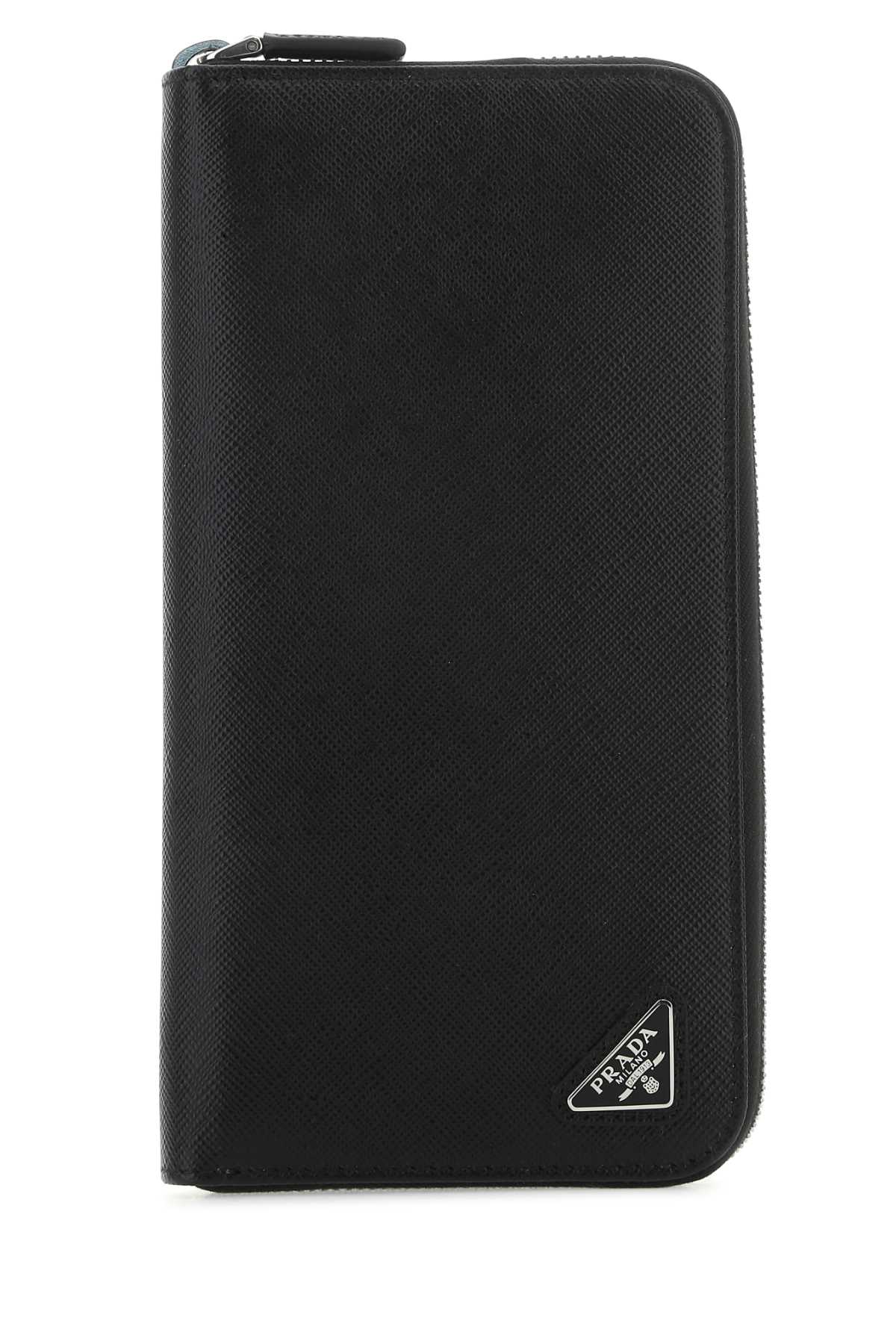 PRADA Men's Mini Leather Wallet