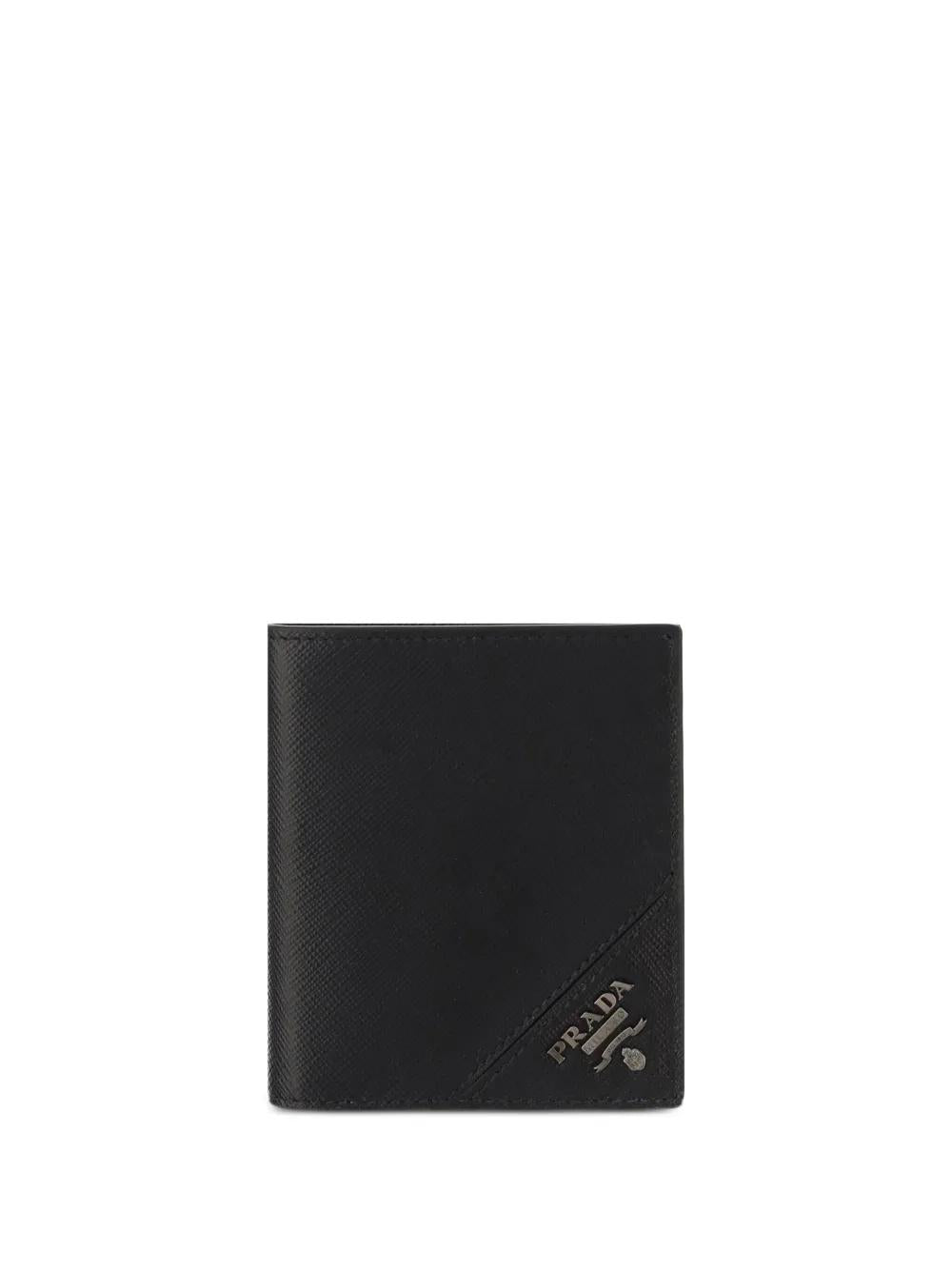 PRADA Saffiano Leather Billfold Wallet - Compact Design