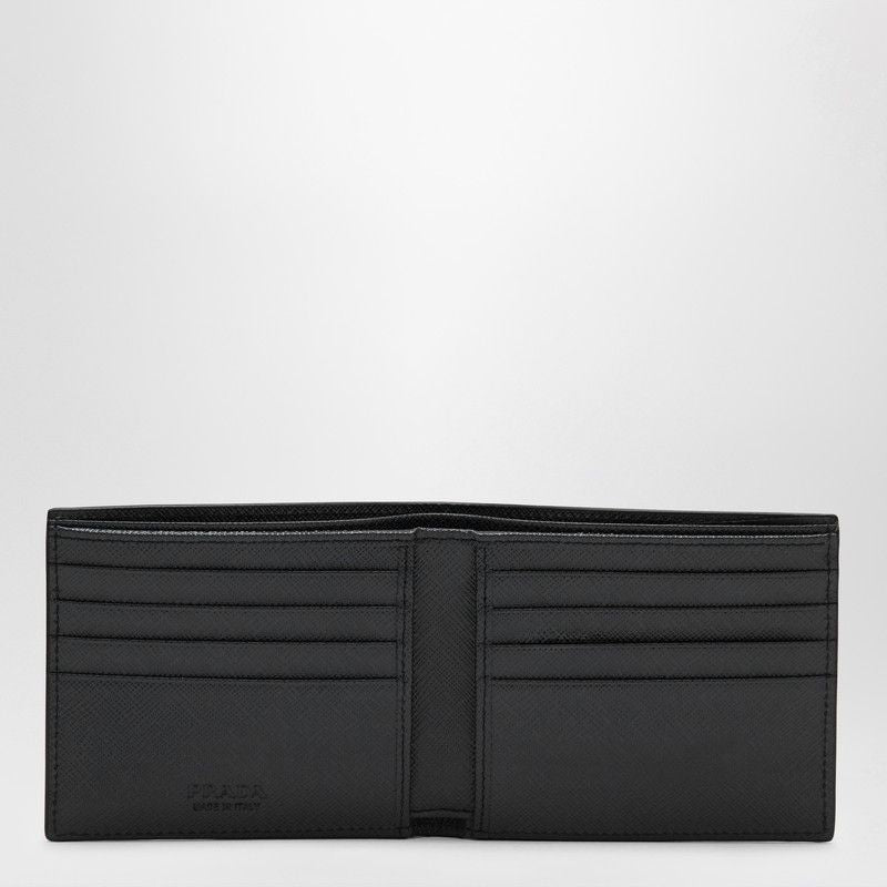 PRADA Saffiano Mini Wallet with Logo