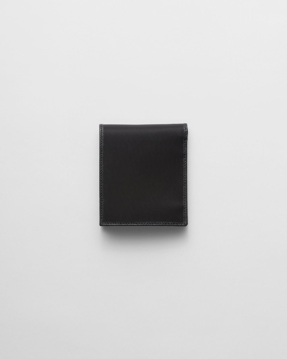 PRADA Mini Re-Nylon Wallet with Enamelled Logo Triangle