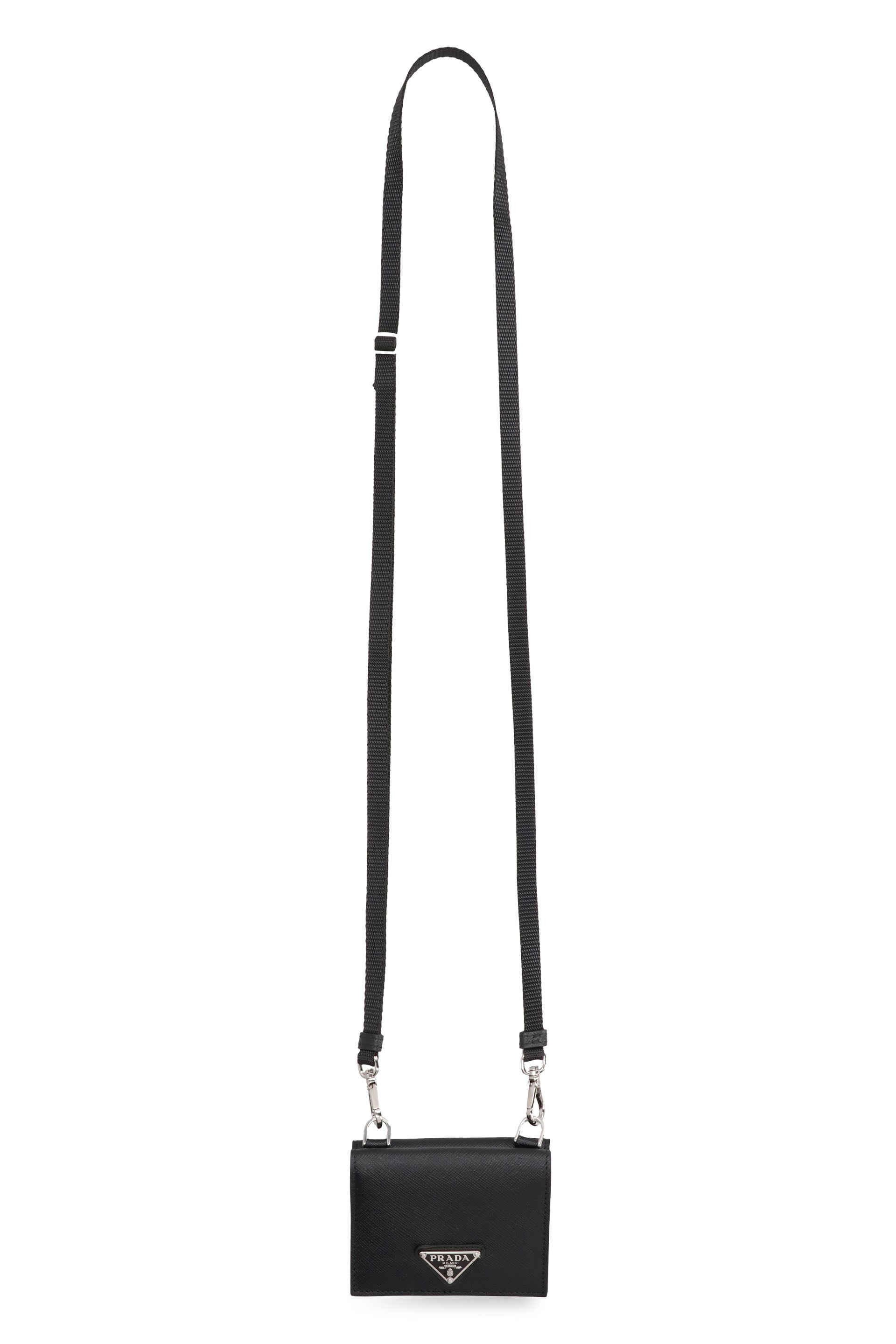 PRADA Mini Leather Cardholder