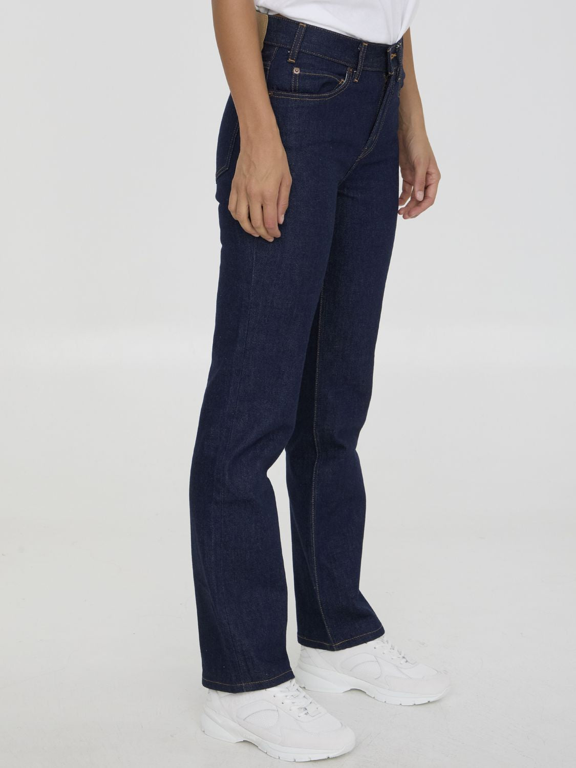 CELINE Mid-Rise Straight-Leg Jeans for Women