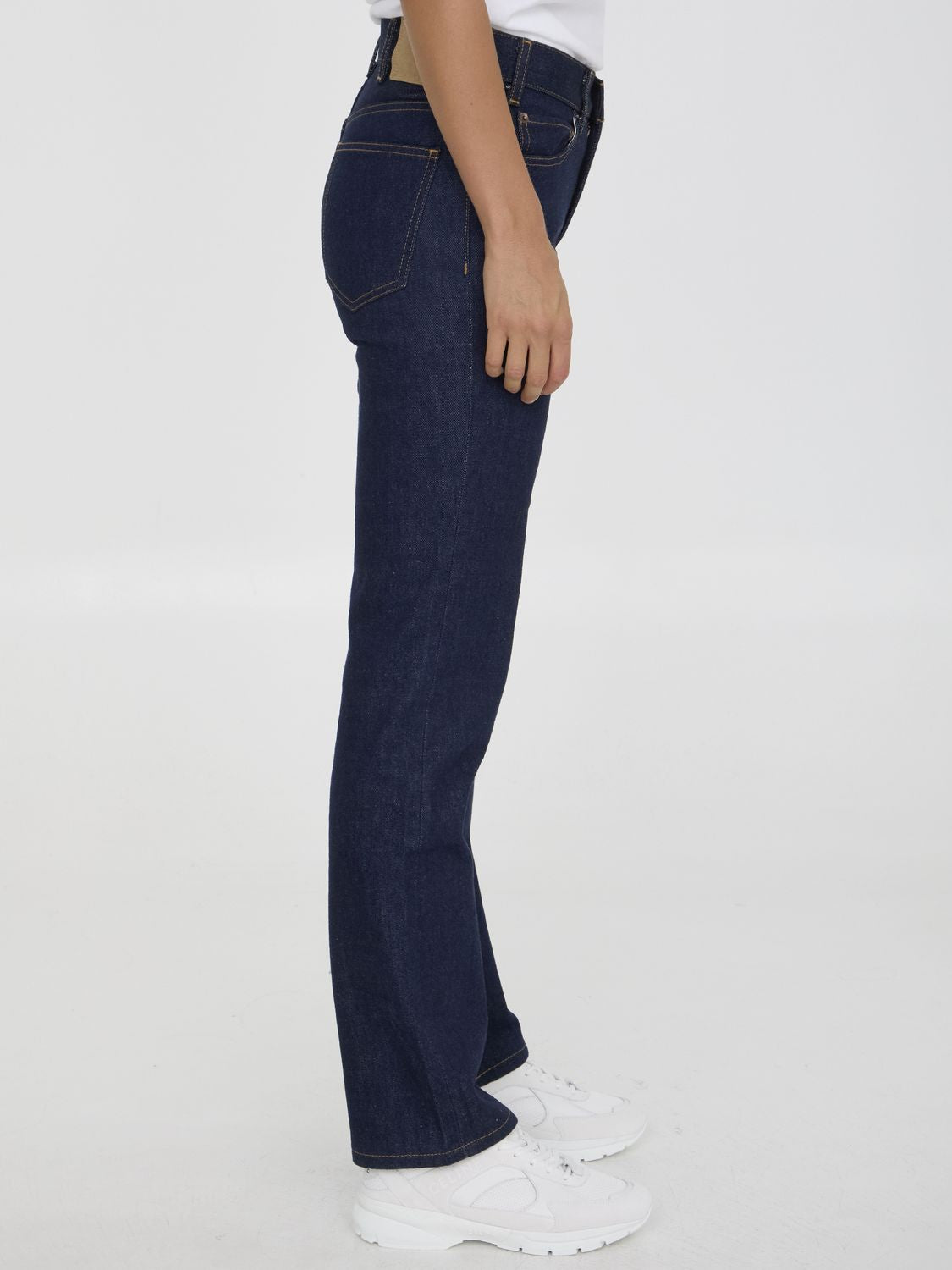 CELINE Mid-Rise Straight-Leg Jeans for Women