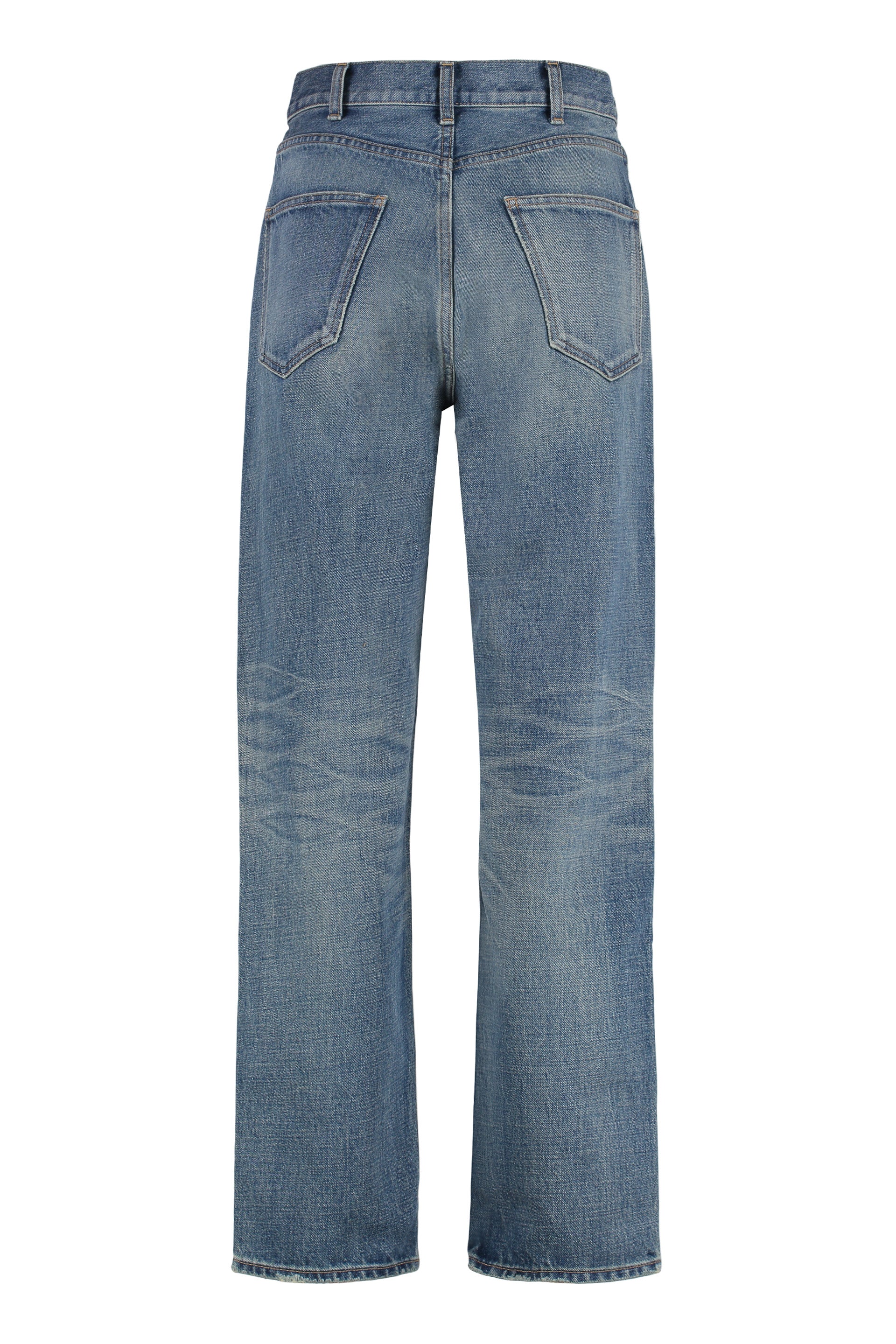CELINE Margaret 5-Pocket Straight-Leg Jeans