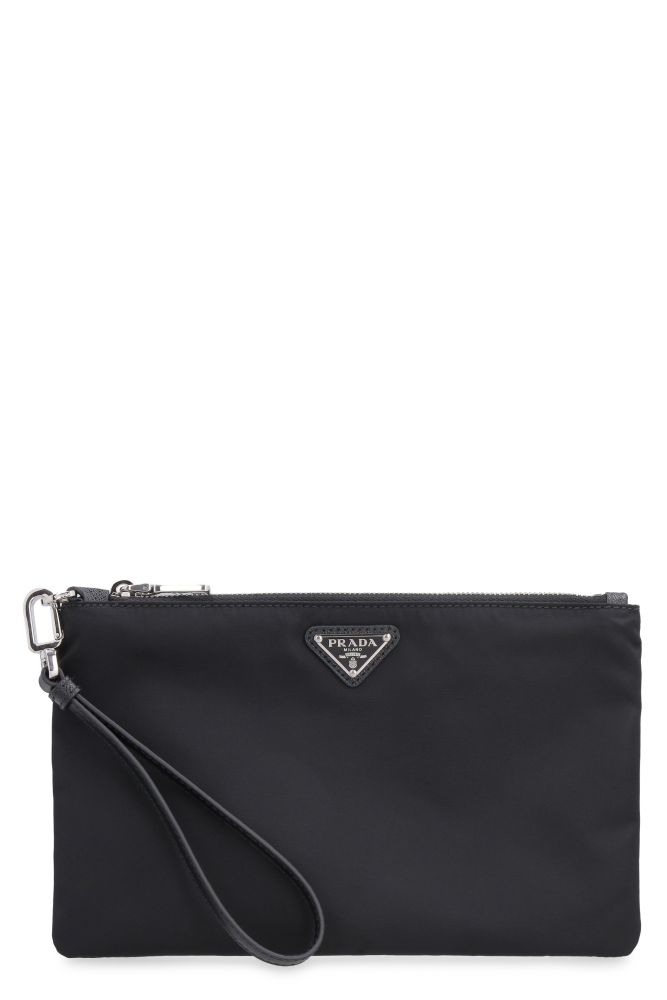 PRADA Mini Re-Nylon Envelope Clutch