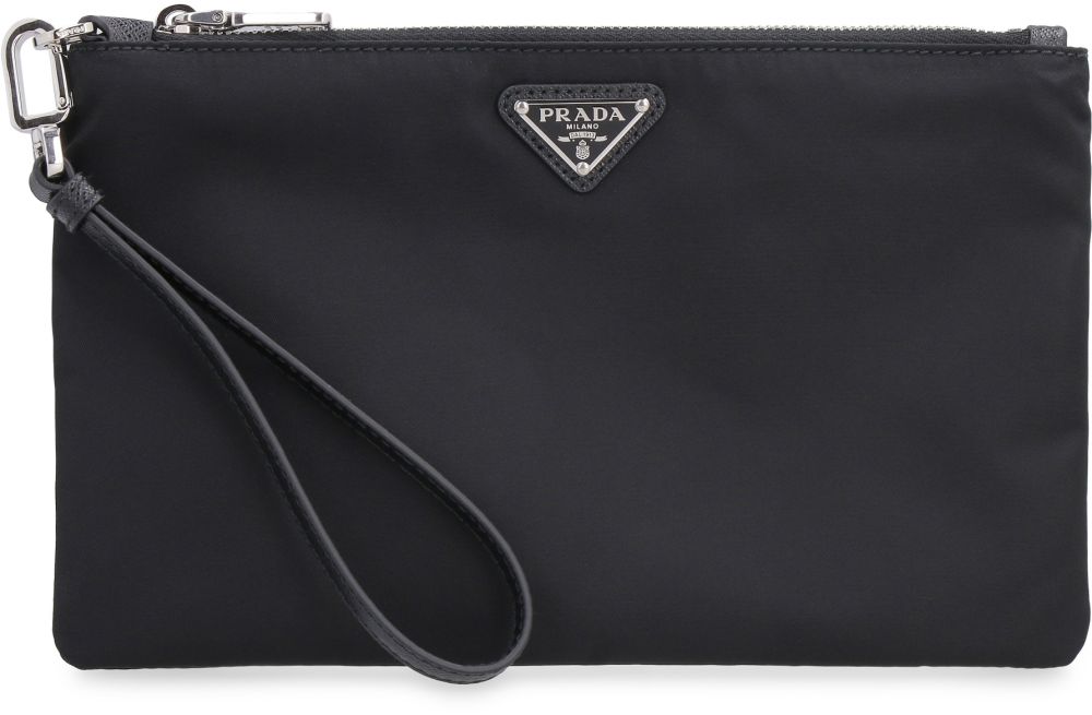 PRADA Mini Re-Nylon Envelope Clutch