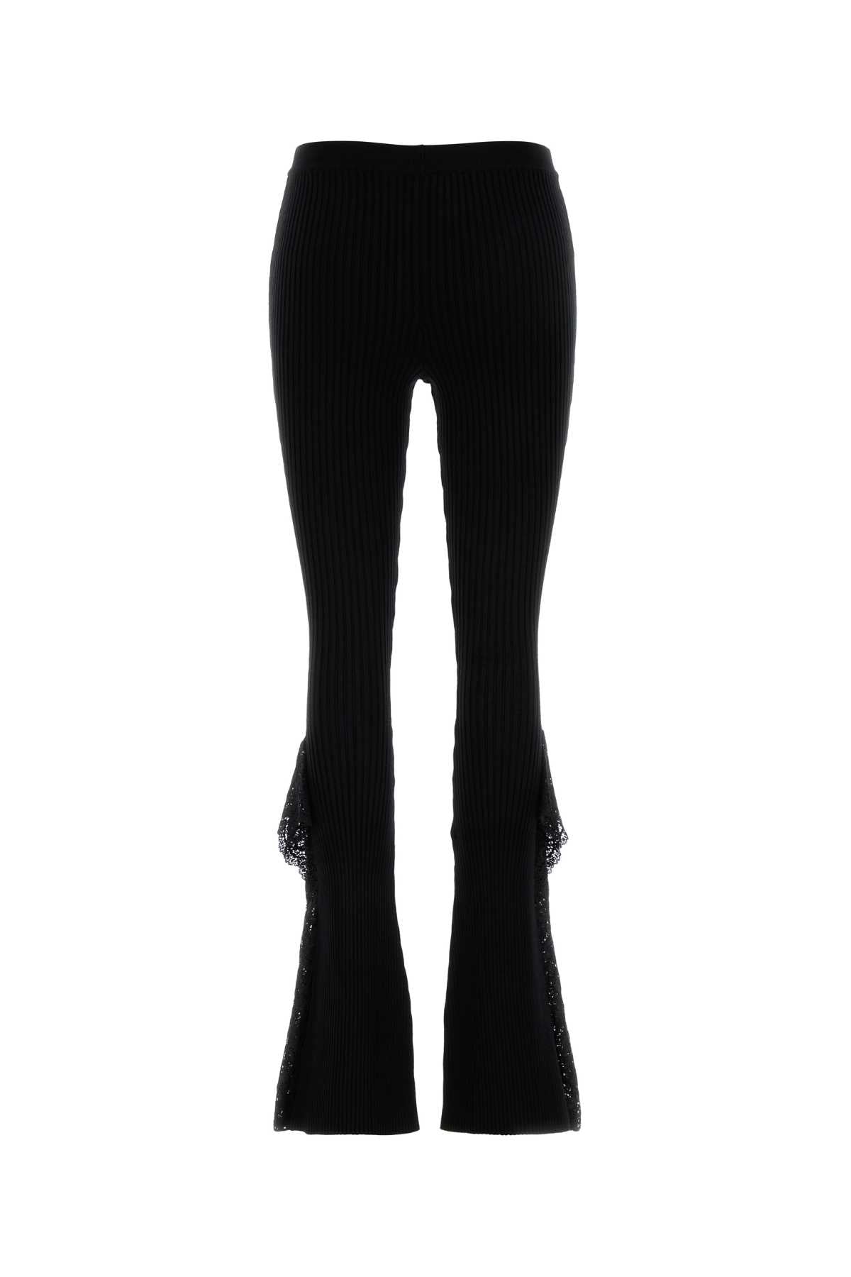 BLUMARINE Knit Flared Leg Pant