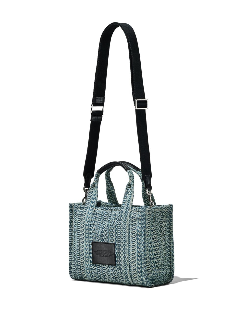 MARC JACOBS Washed Denim Mini Tote Handbag