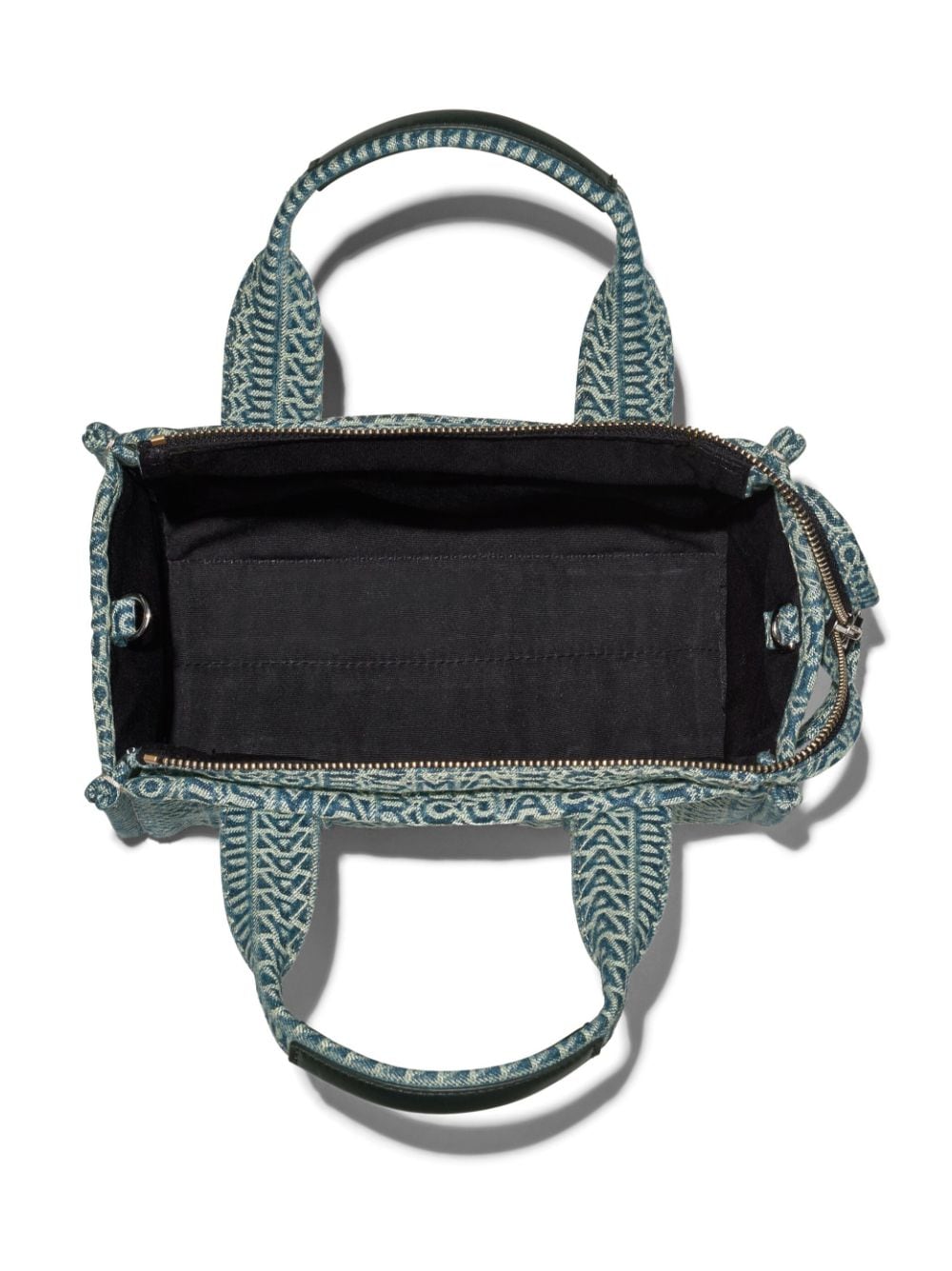 MARC JACOBS Washed Denim Mini Tote Handbag