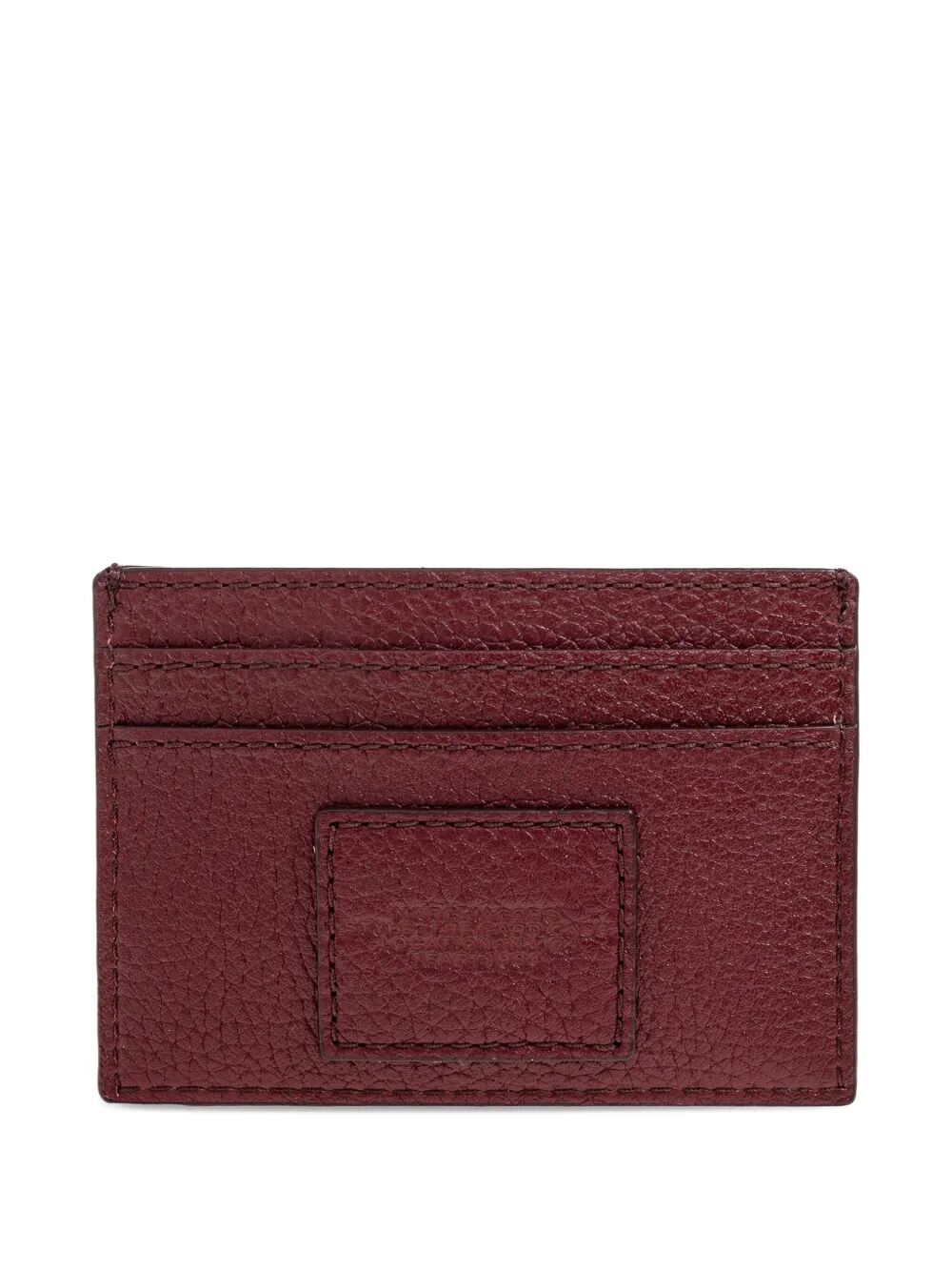 MARC JACOBS Mini Leather Card Case - 10 x 7 x 1 cm