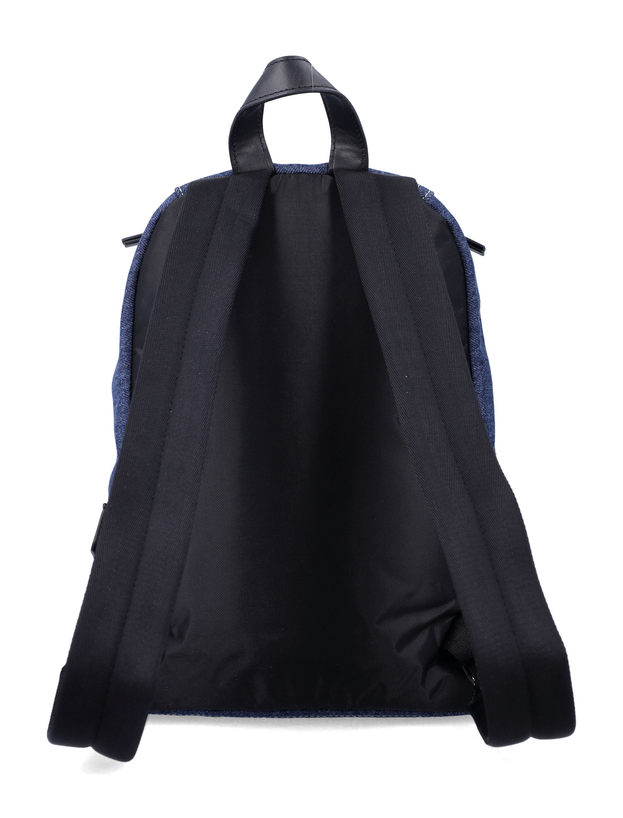 MARC JACOBS The Biker Colorblock Denim Medium Backpack
