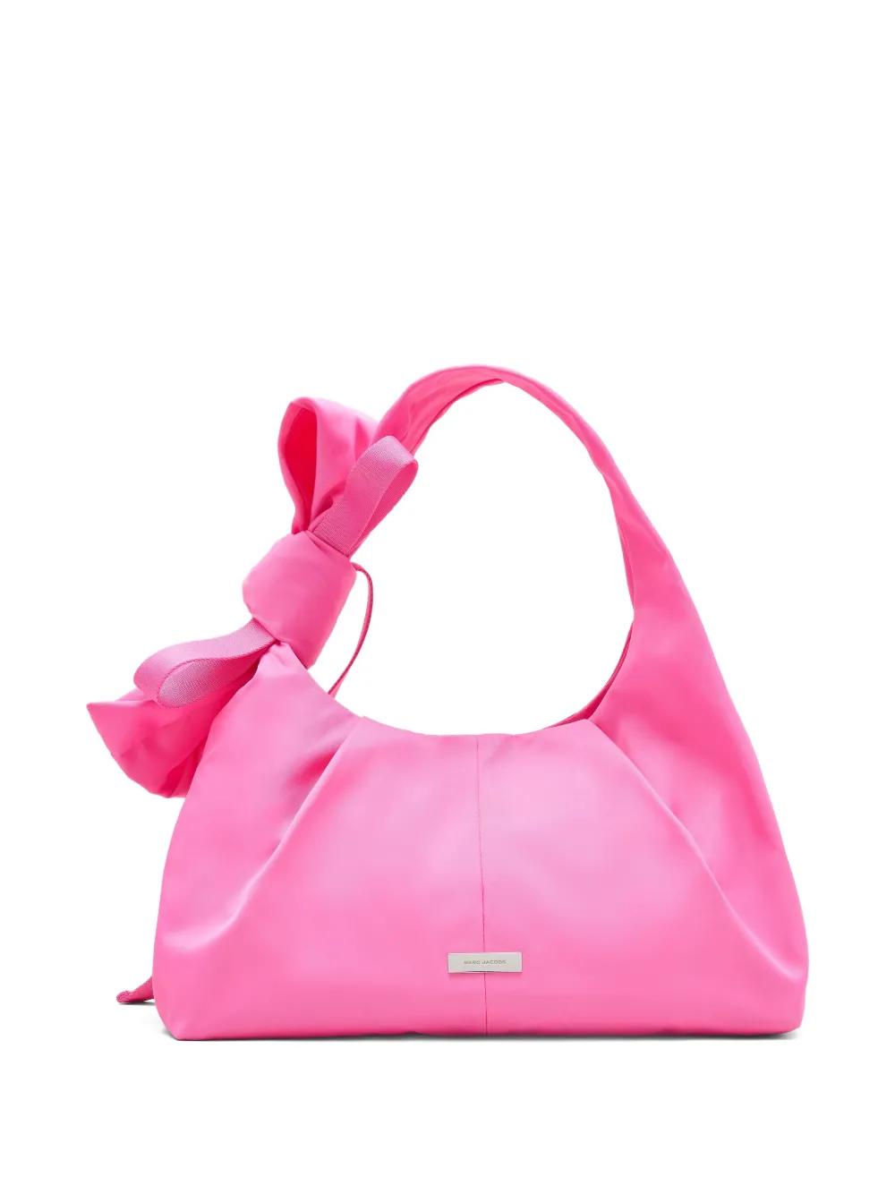 MARC JACOBS Nylon Sack Handbag with Bow Design