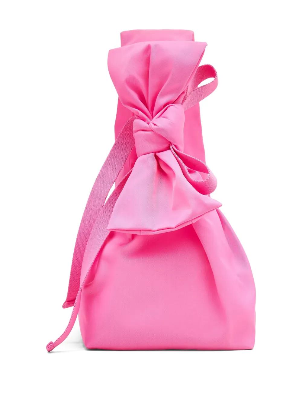 MARC JACOBS The Bow Nylon Large Sack Handbag