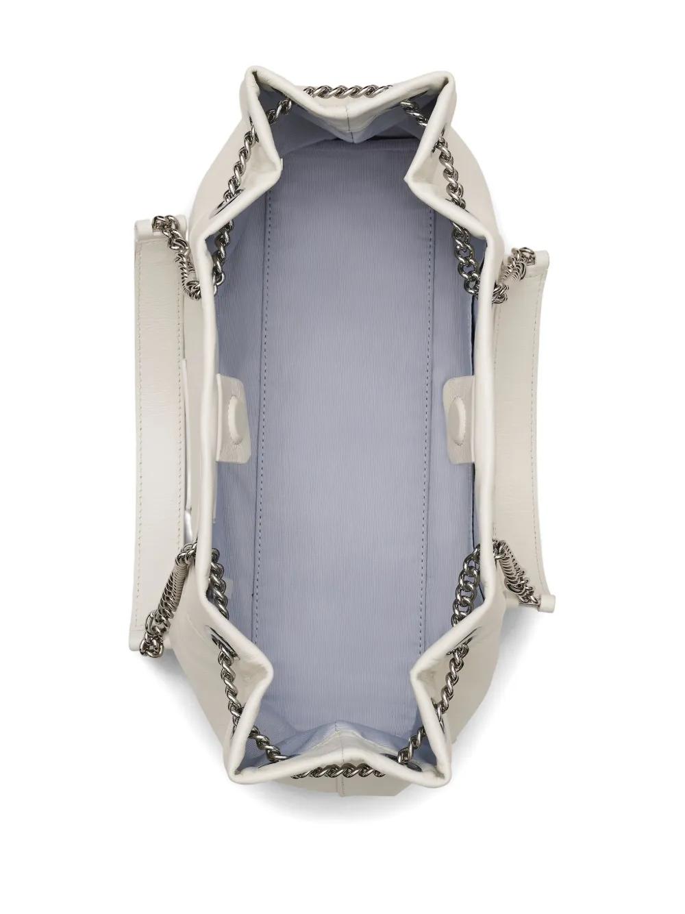 MARC JACOBS The Chain Sack Leather Shoulder Handbag